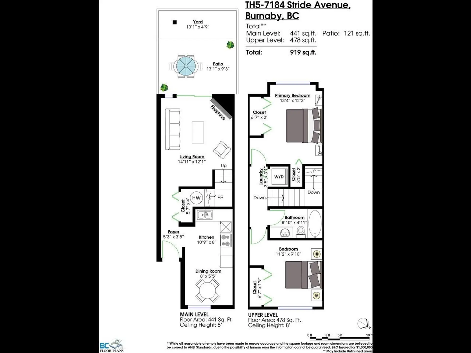 Property at #5 7184 Stride Avenue, Burnaby, BC