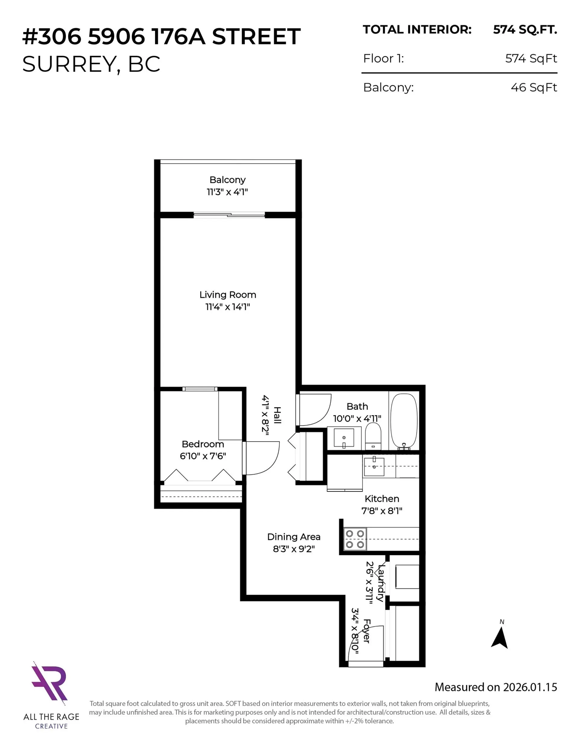 Property at #306 5906 176A STREET, Surrey, BC