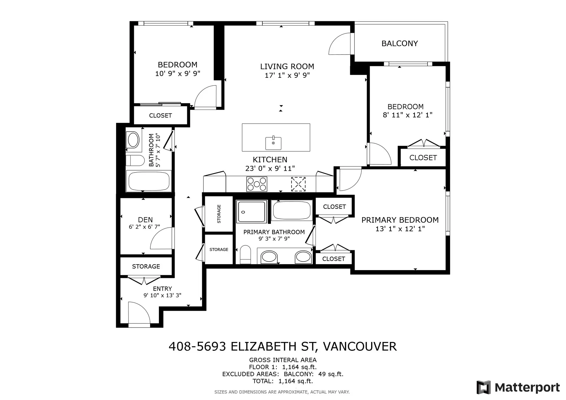Property at #408 5693 ELIZABETH STREET, Vancouver, BC