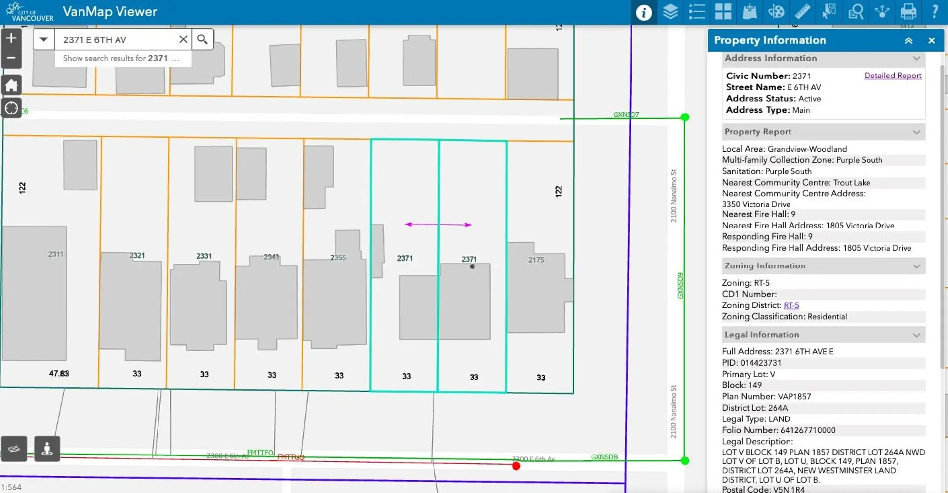 Property at 2371 E 6TH AVENUE, Vancouver, BC