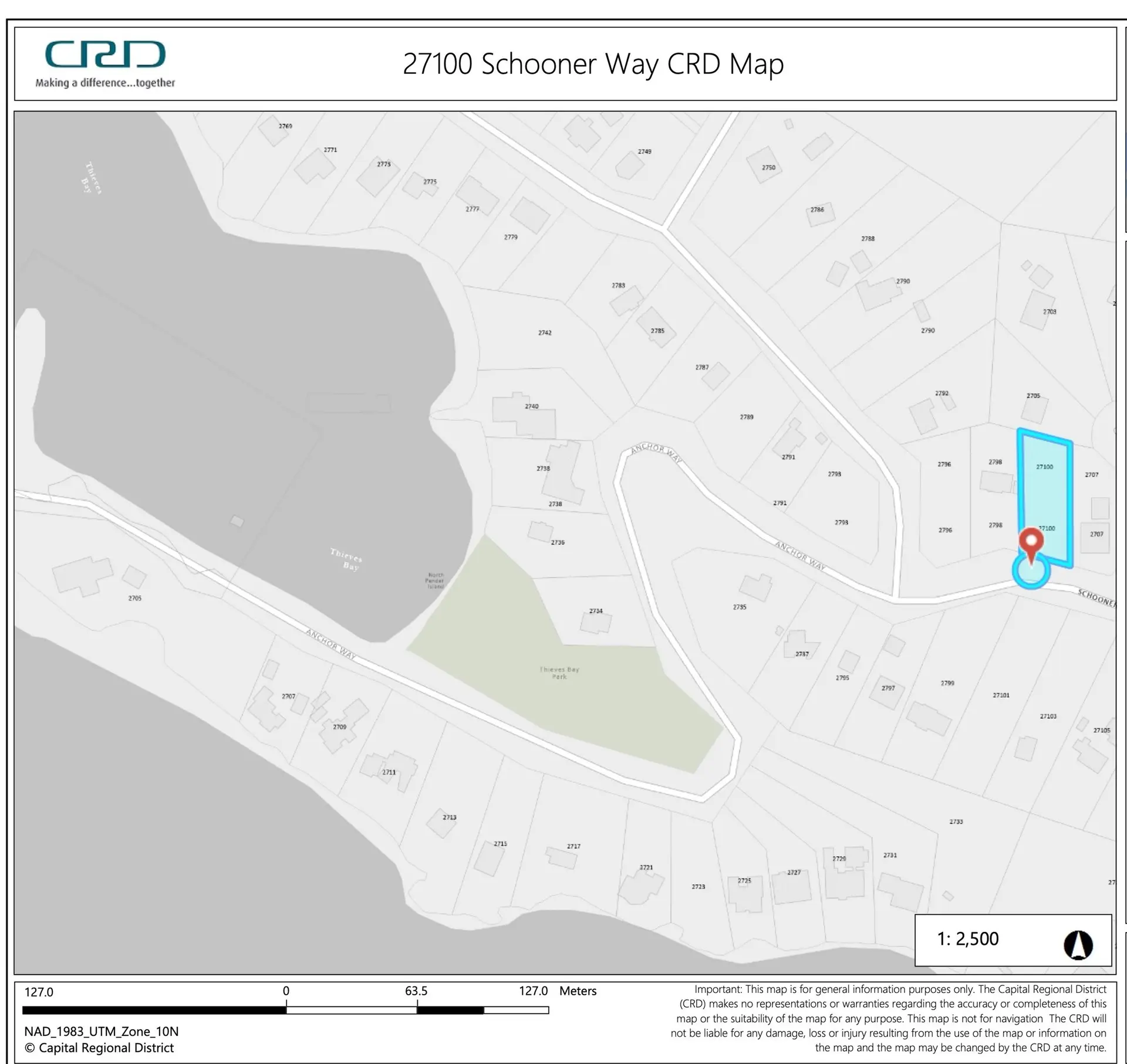 Property at 27100 SCHOONER WAY, Pender Island, BC