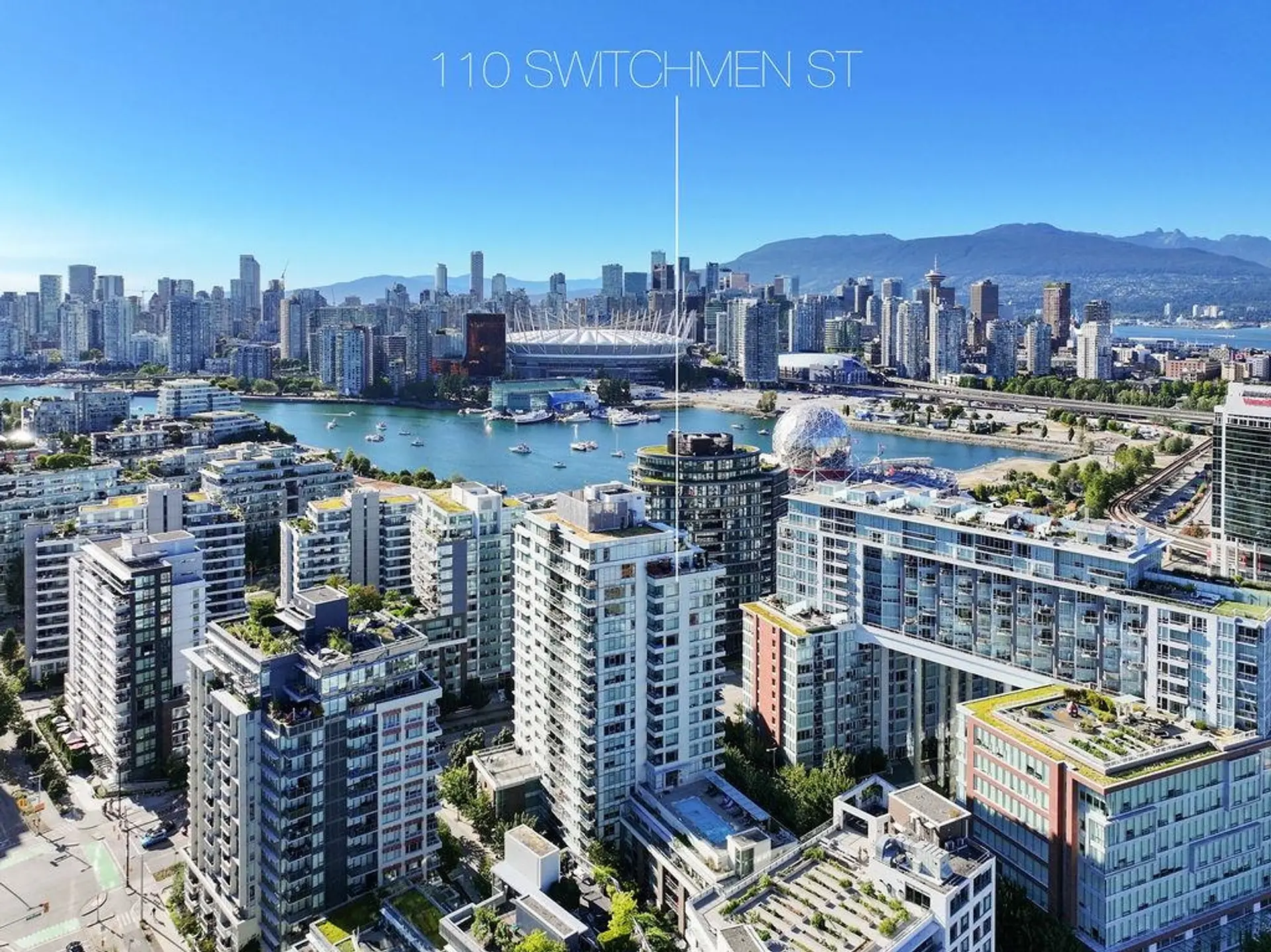 Property at #1503 110 Switchmen Street, Vancouver, BC
