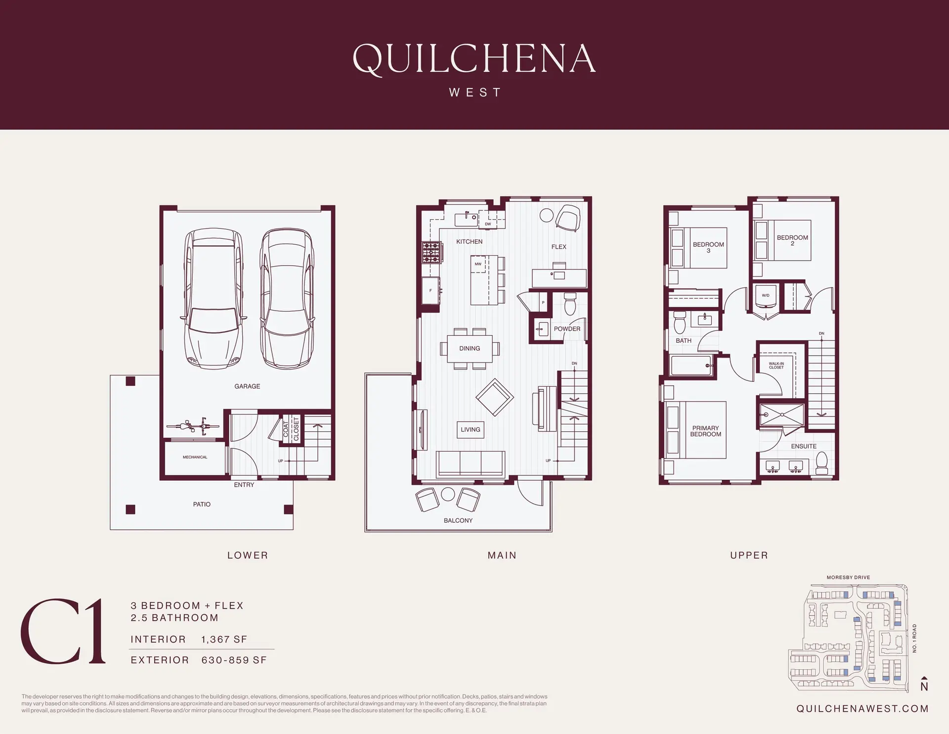 Property at #103 3888 MORESBY DRIVE, Richmond, BC