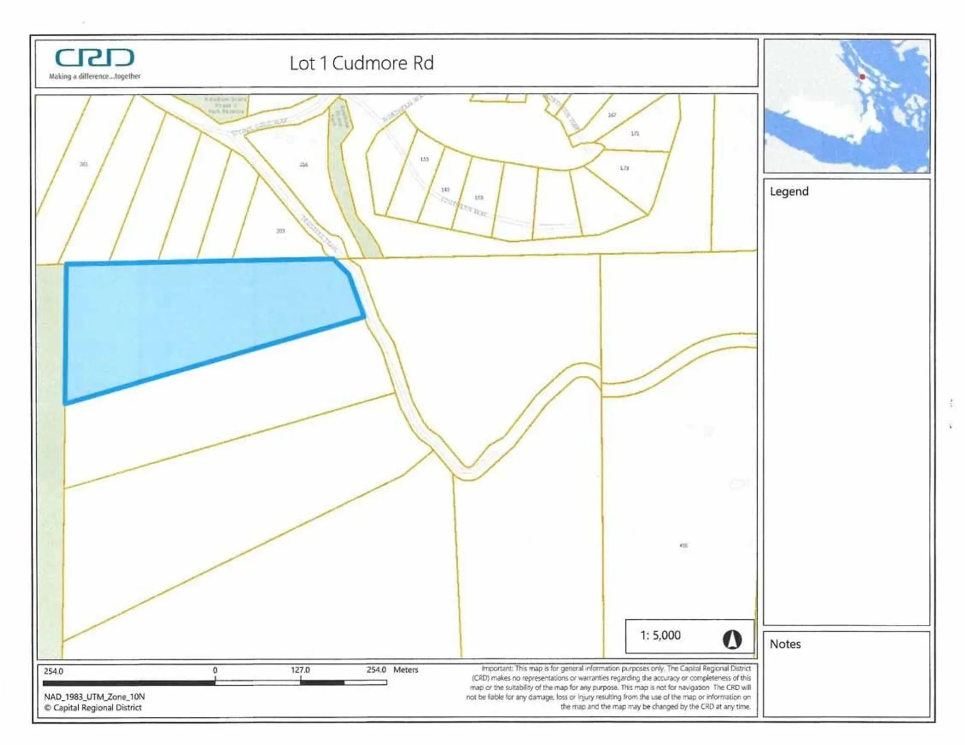 Property at LOT 01 CUDMORE ROAD, Salt Spring Island, BC