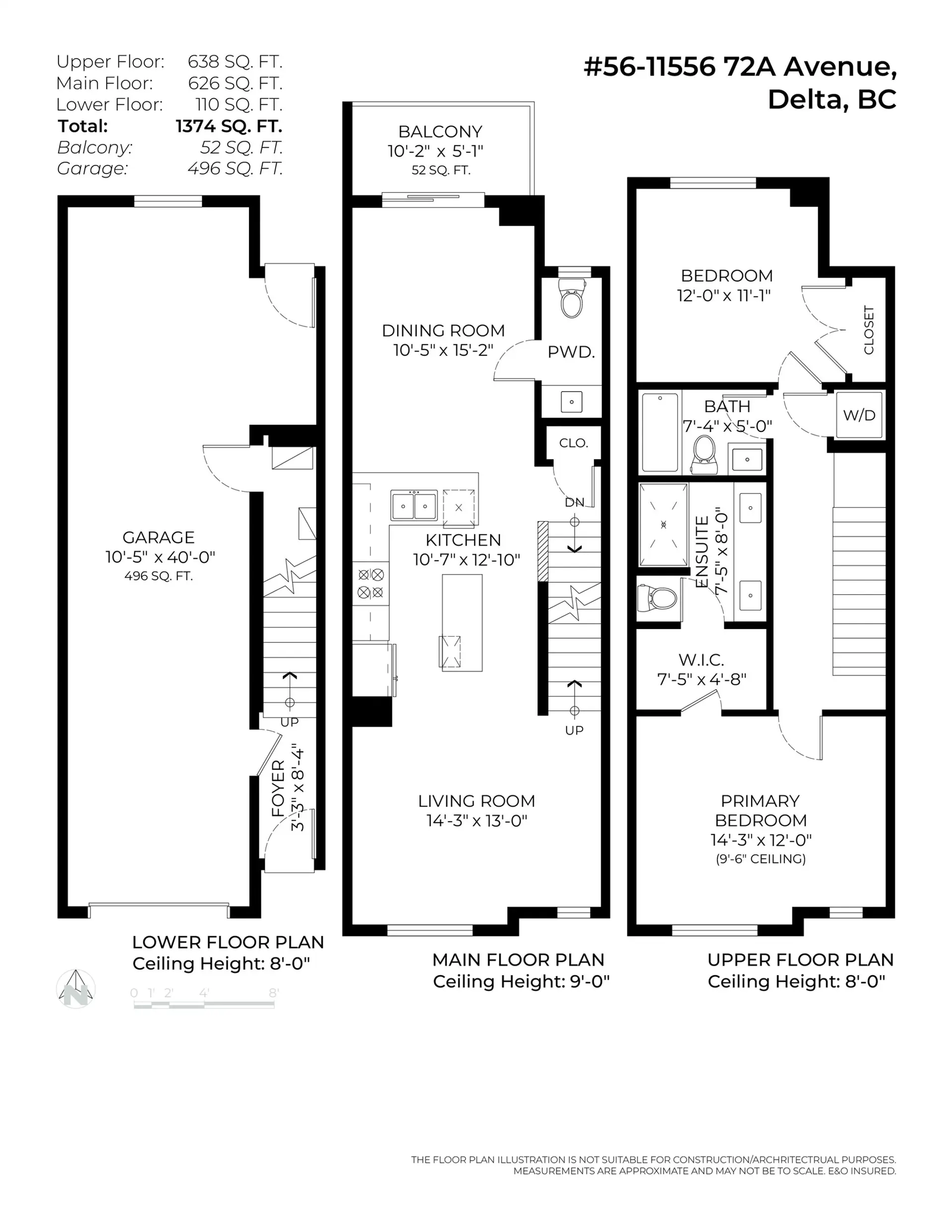 Property at #56 11556 72A AVENUE, Delta, BC