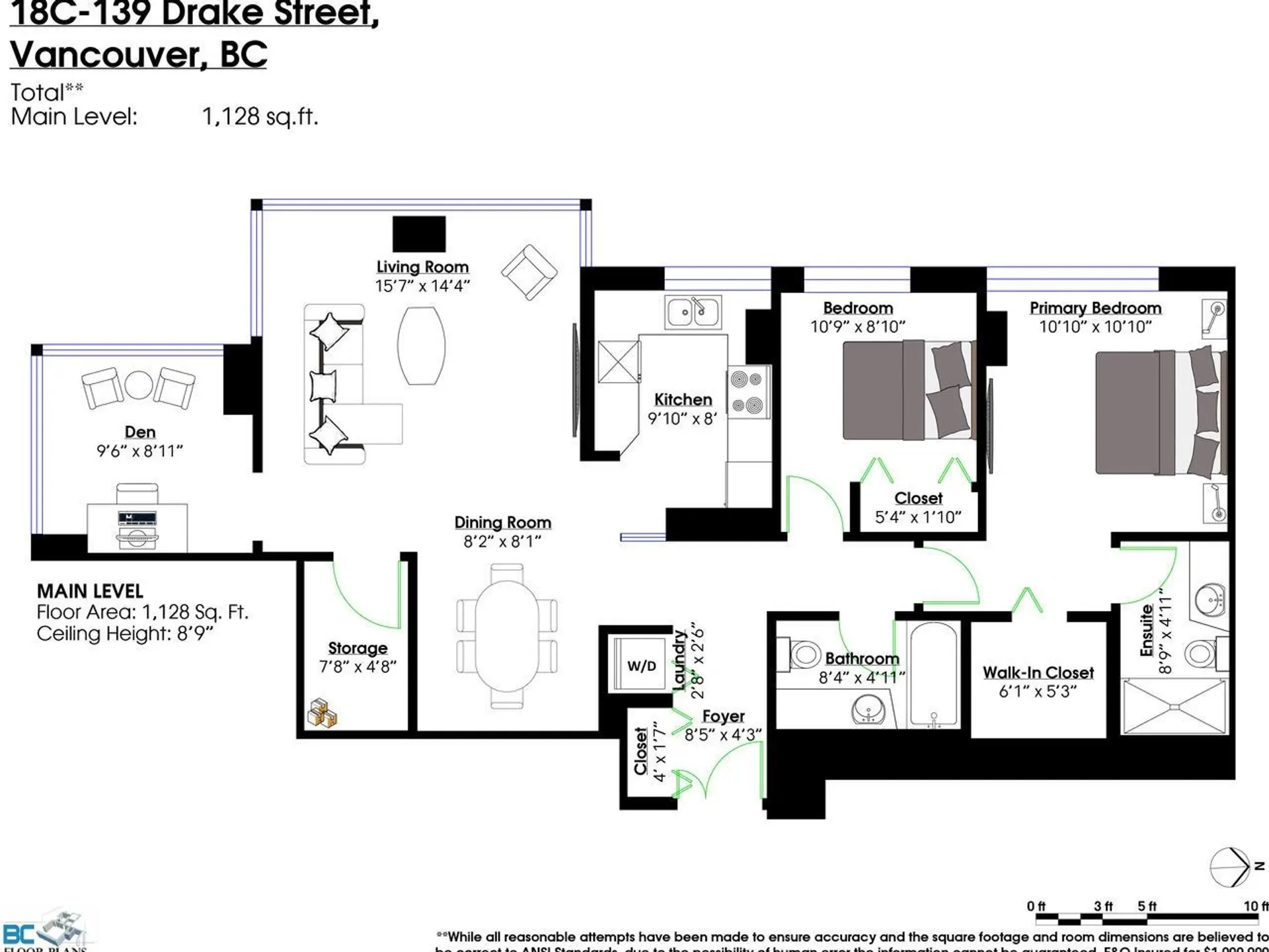 Property at #18C 139 DRAKE STREET, Vancouver, BC