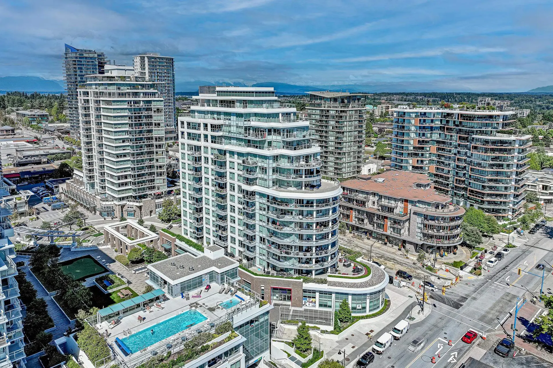 Property at #1302 1441 Johnston Road, White Rock, BC