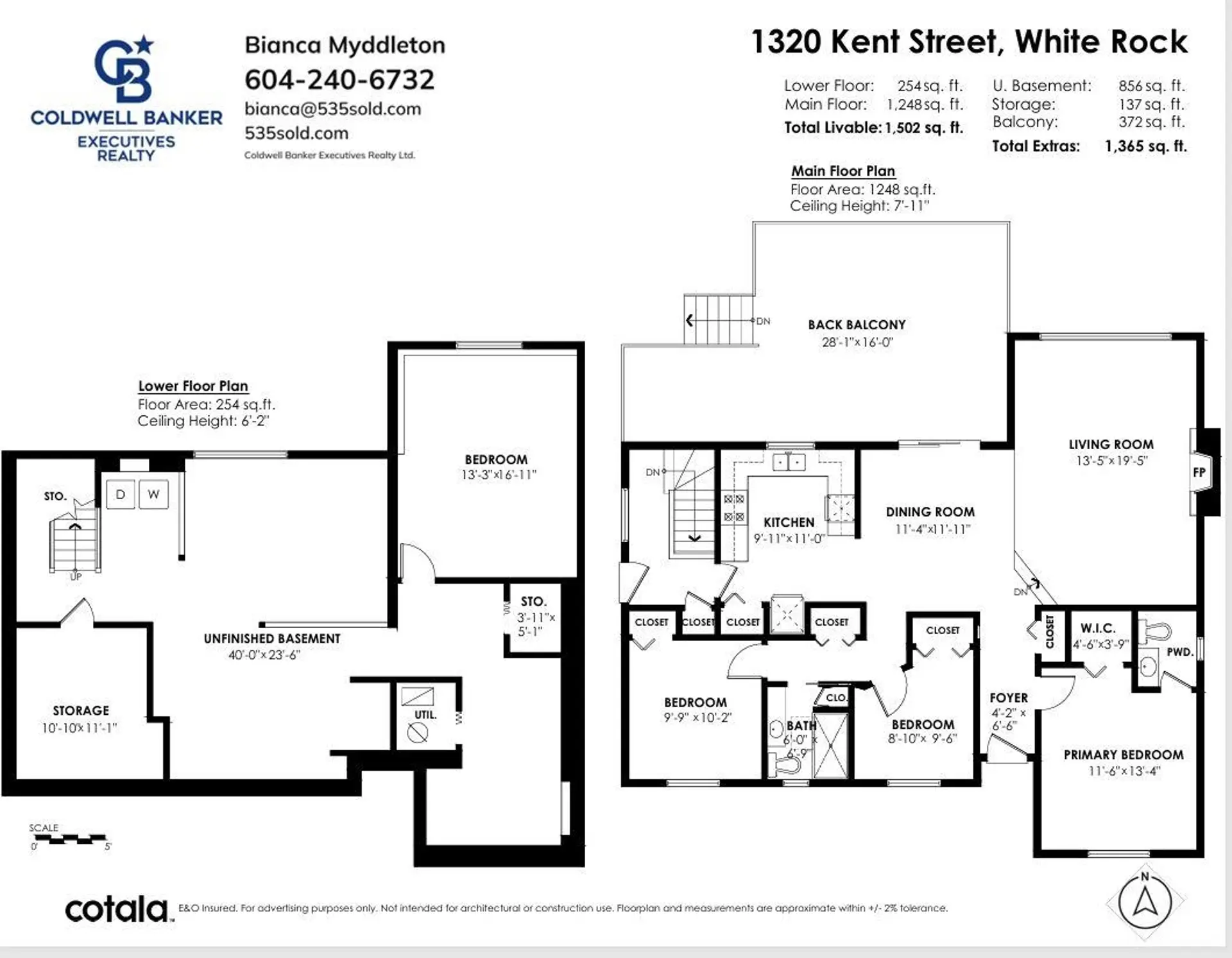 Property at 1320 KENT STREET, White Rock, BC
