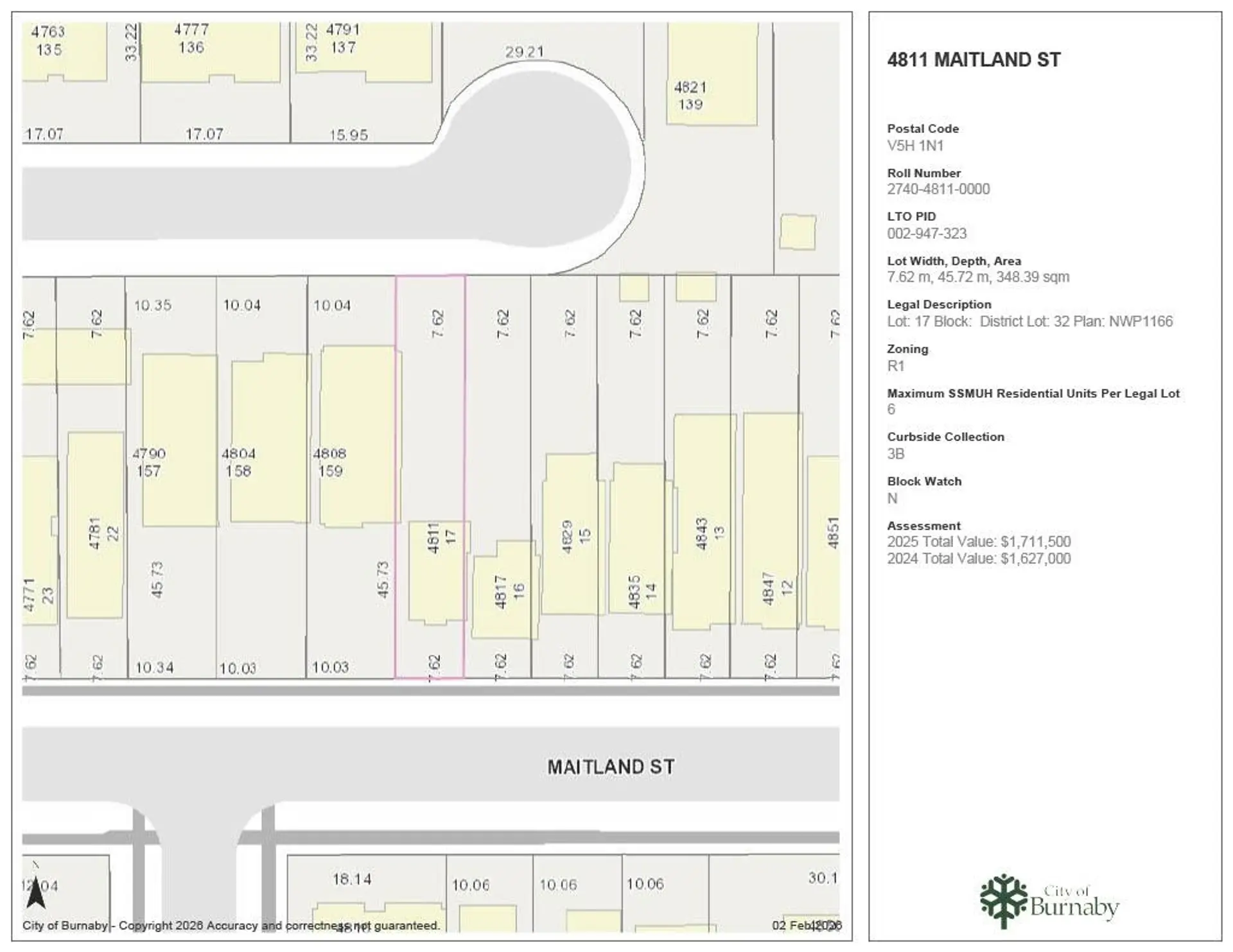 4811 MAITLAND STREET - Image 1