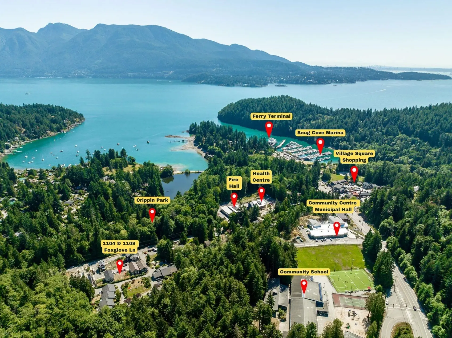 Property at 1104-1108 FOXGLOVE LANE, Bowen Island, BC