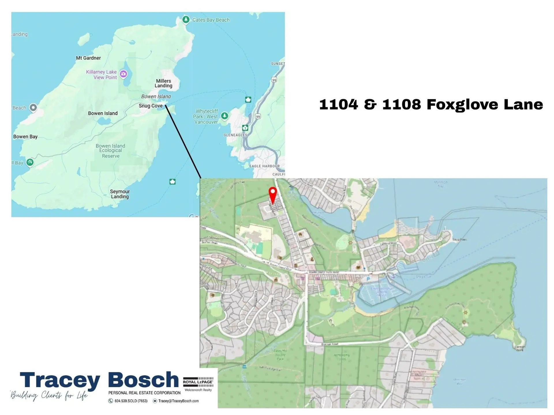 Property at 1104-1108 FOXGLOVE LANE, Bowen Island, BC