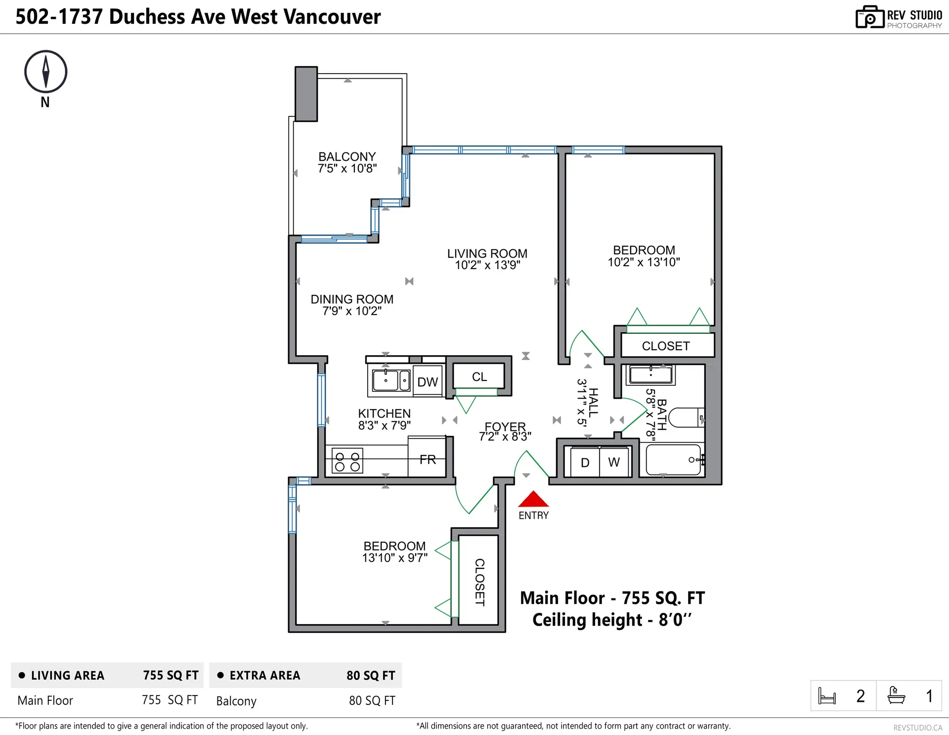 Property at #502 1737 DUCHESS AVENUE, West Vancouver, BC