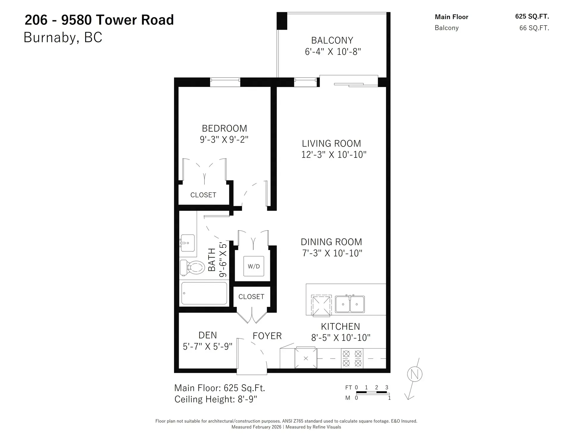 Property at #206 9580 TOWER ROAD, Burnaby, BC