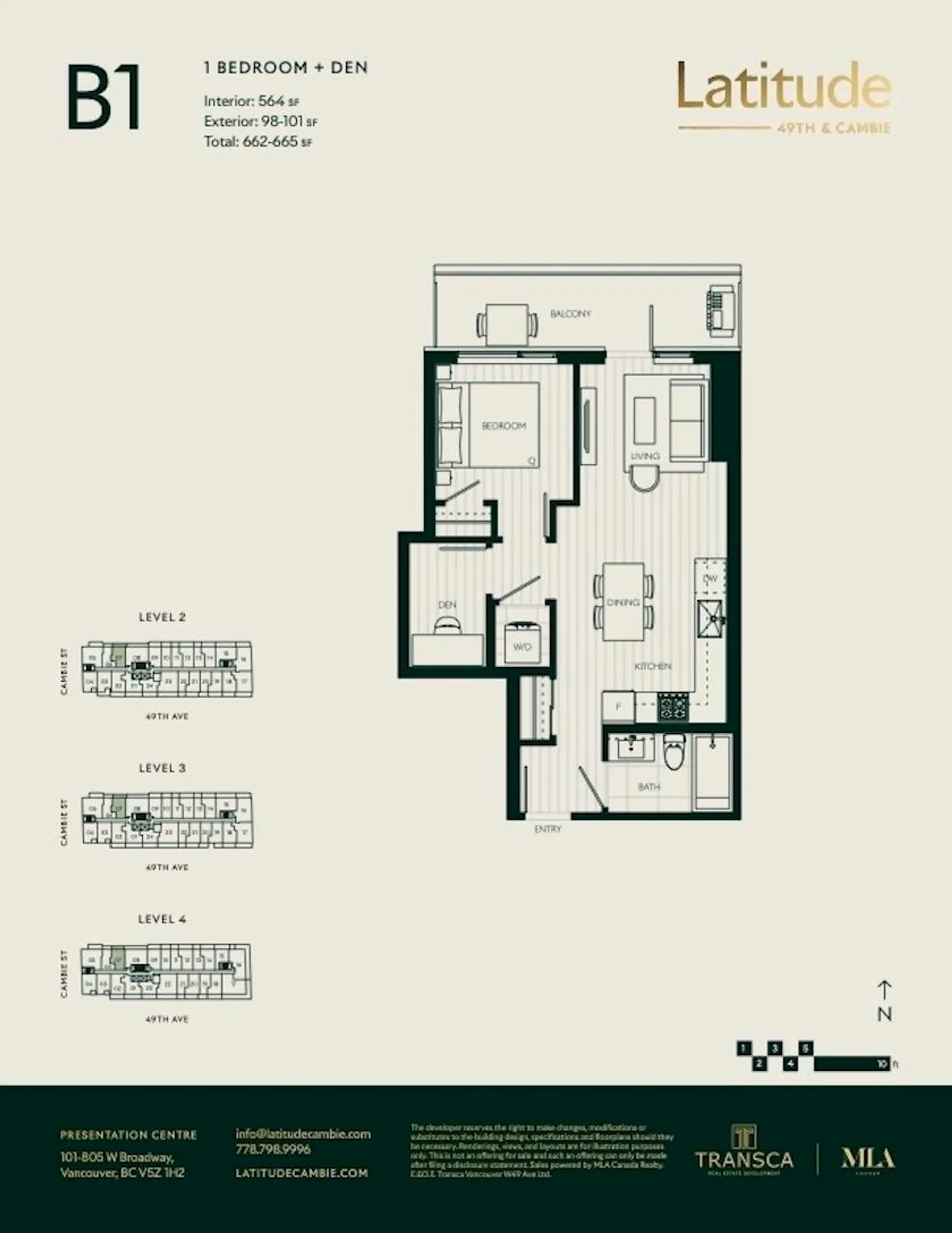 Property at #407 481 W 49TH AVENUE, Vancouver, BC