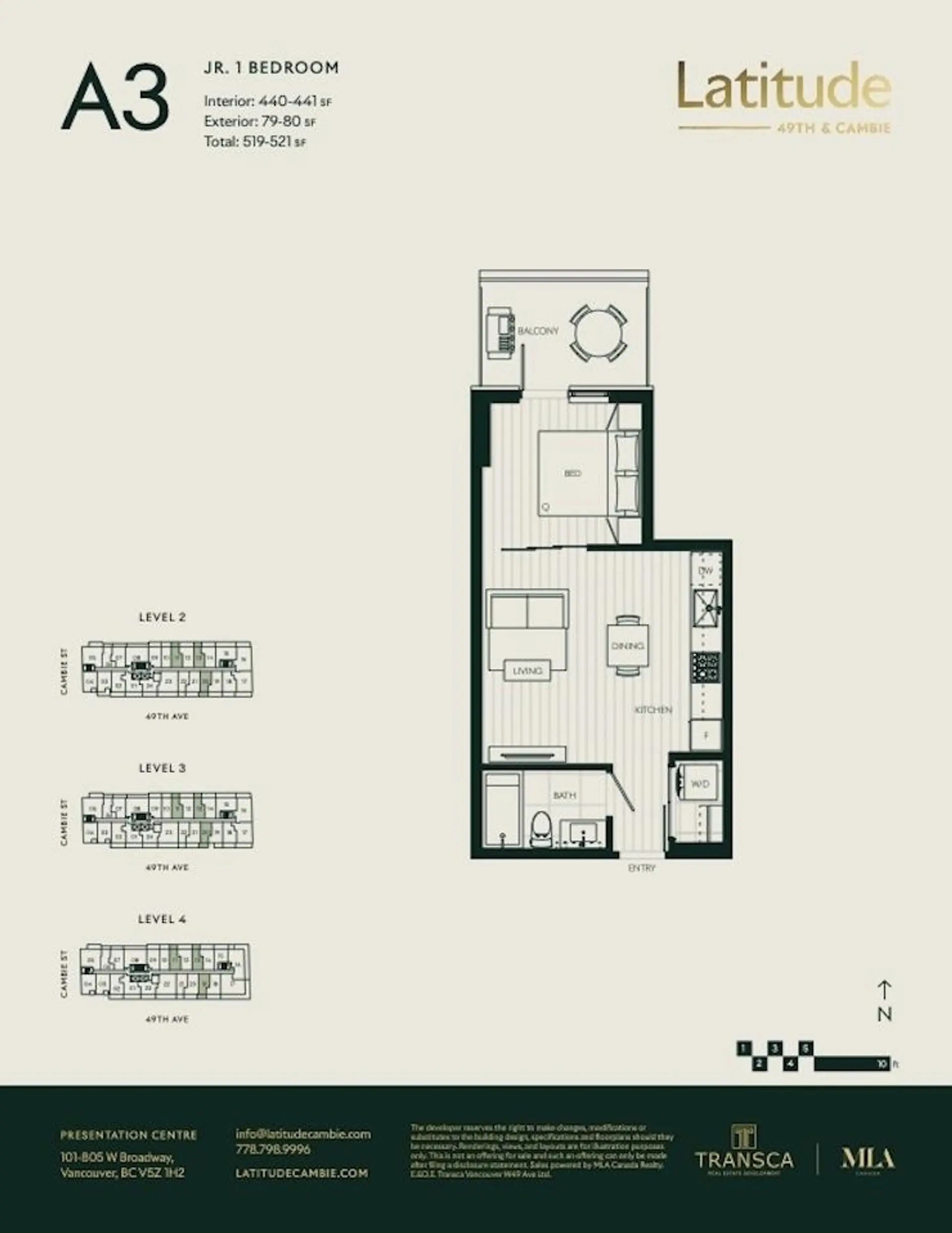 Property at #211 481 W 49TH AVENUE, Vancouver, BC