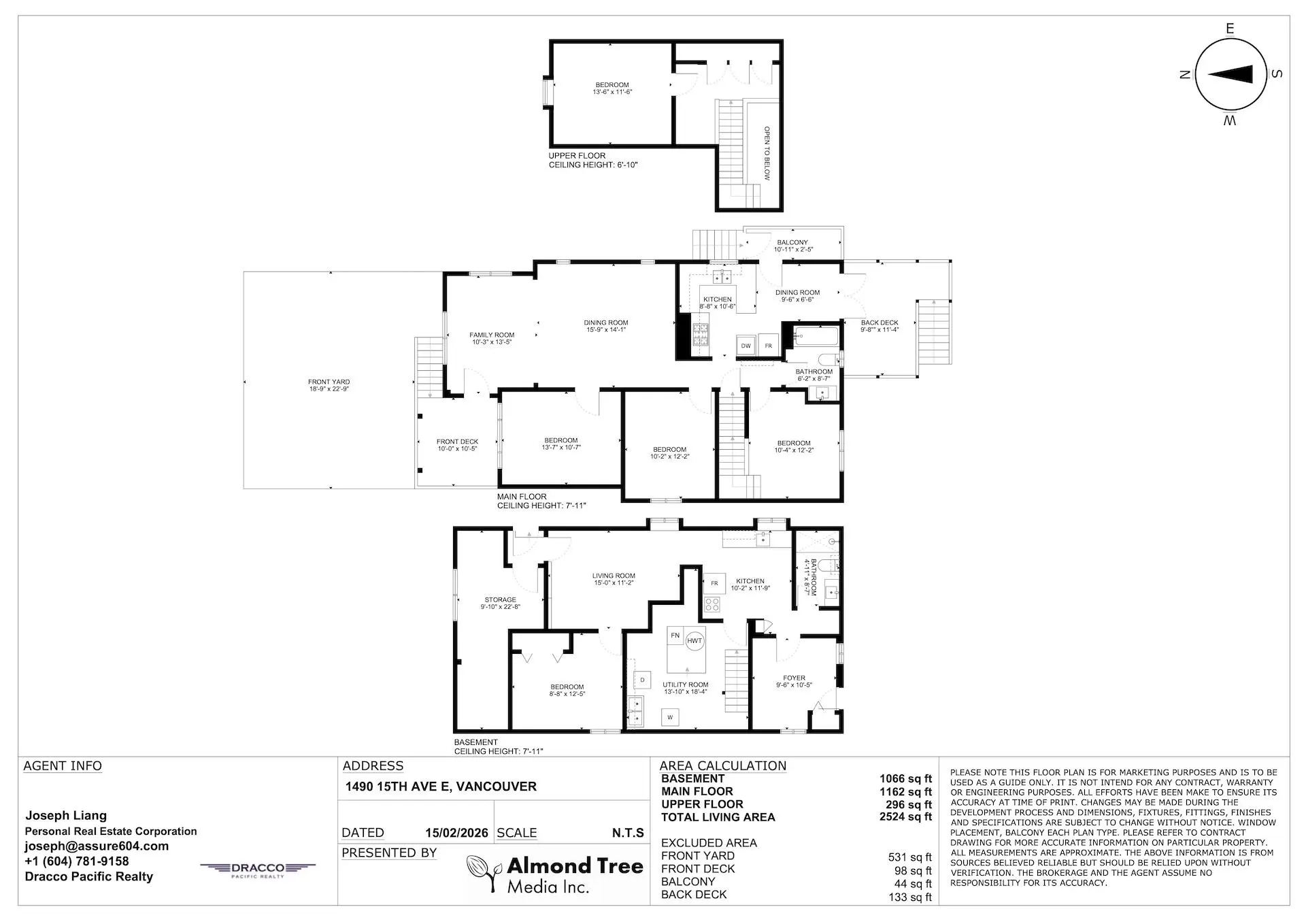 Property at 1490 E 15TH AVENUE, Vancouver, BC