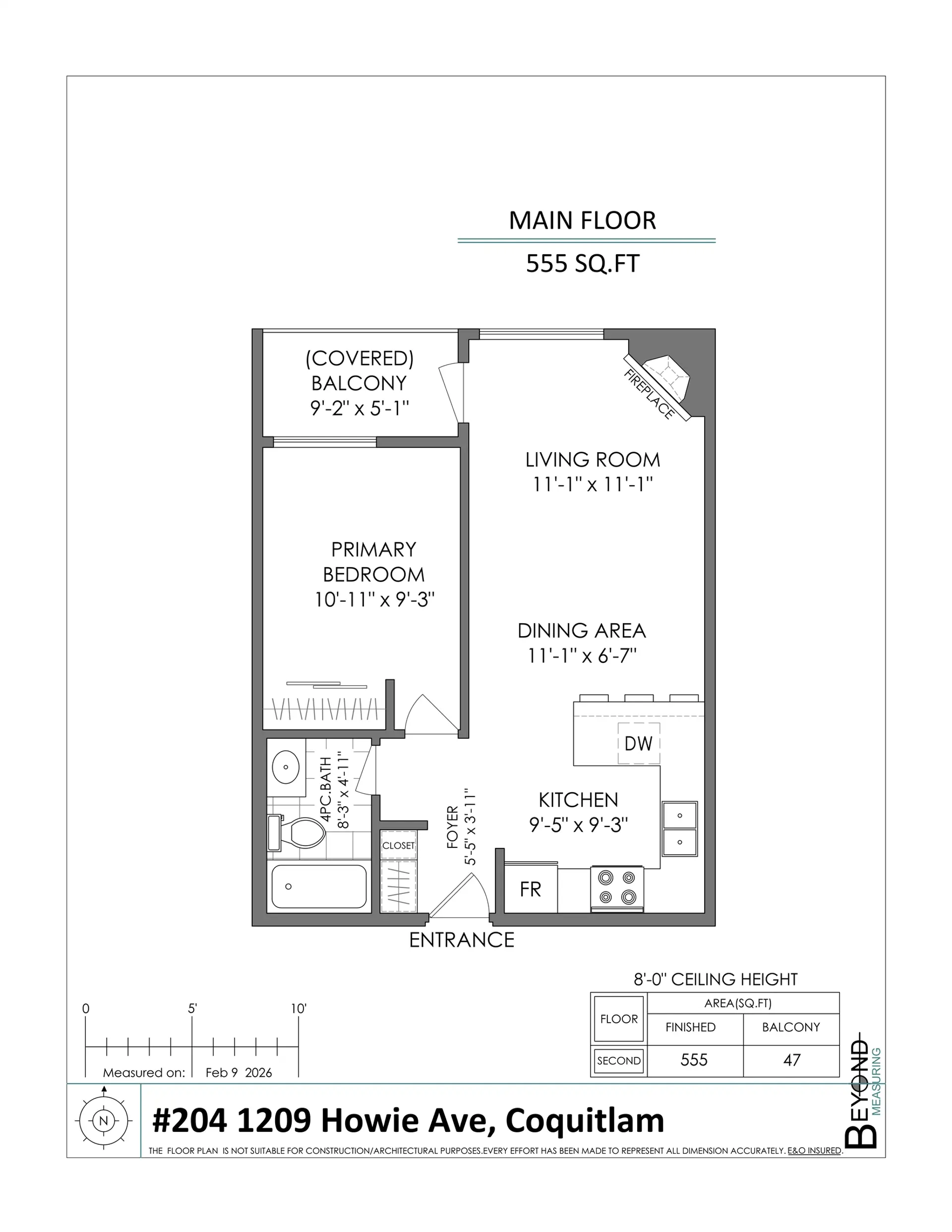 Property at #204 1209 HOWIE AVENUE, Coquitlam, BC