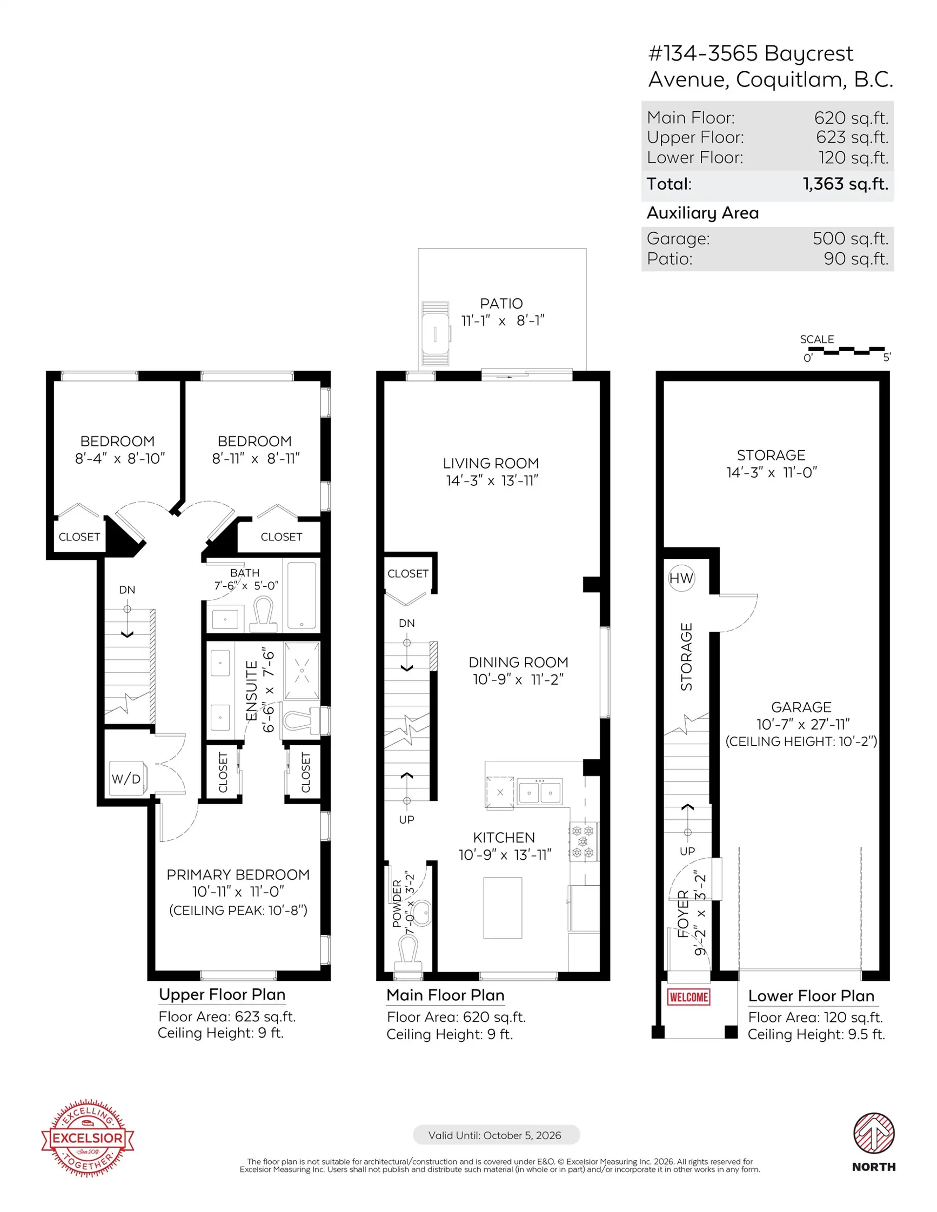 Property at #134 3565 BAYCREST AVENUE, Coquitlam, BC
