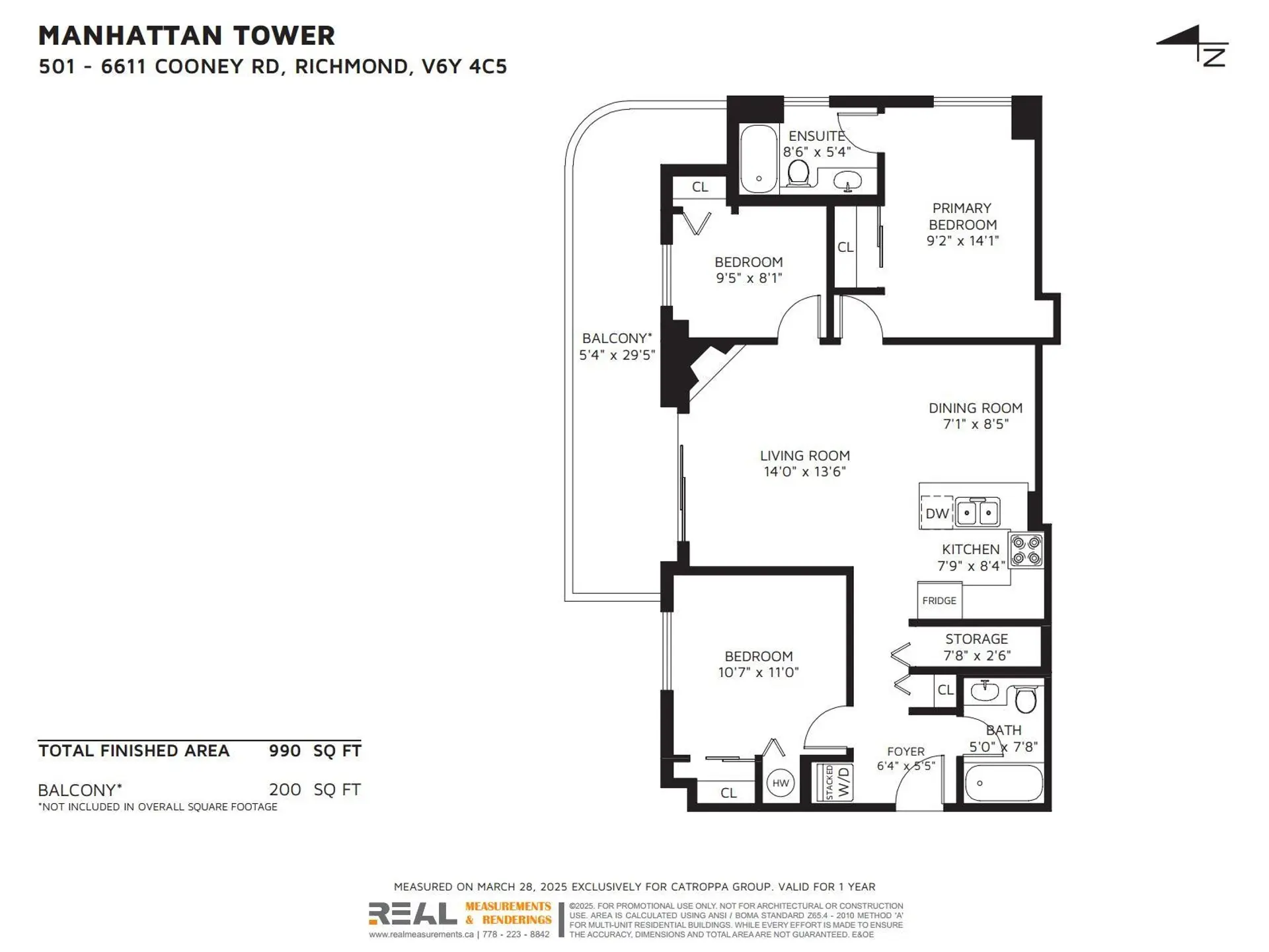 Property at #501 6611 COONEY ROAD, Richmond, BC
