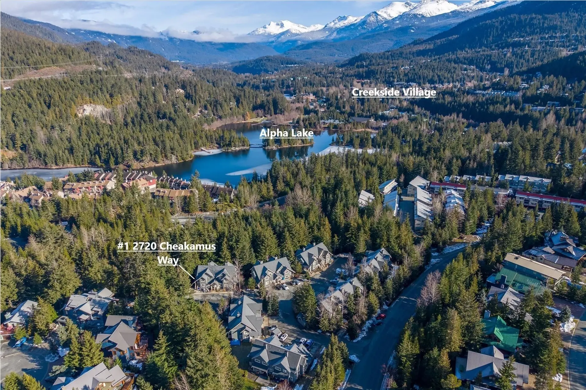 Property at #1 2720 CHEAKAMUS WAY, Whistler, BC