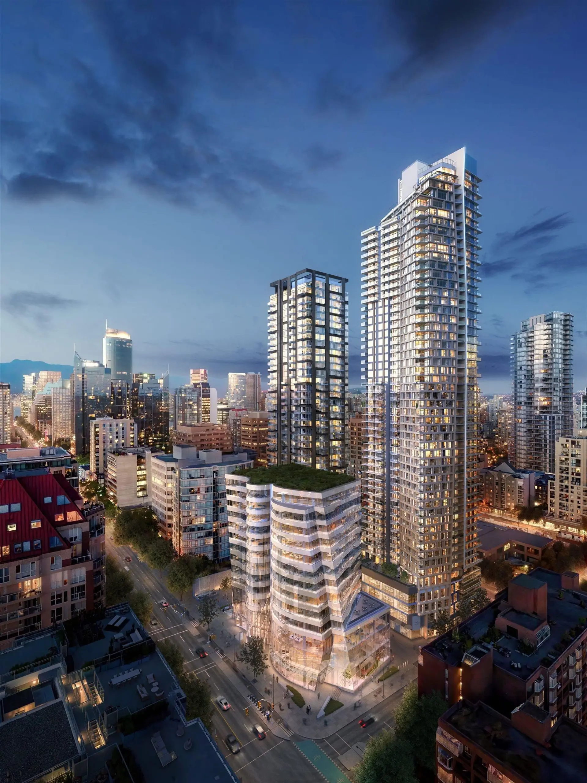 Property at #3406 1277 HORNBY STREET, Vancouver, BC