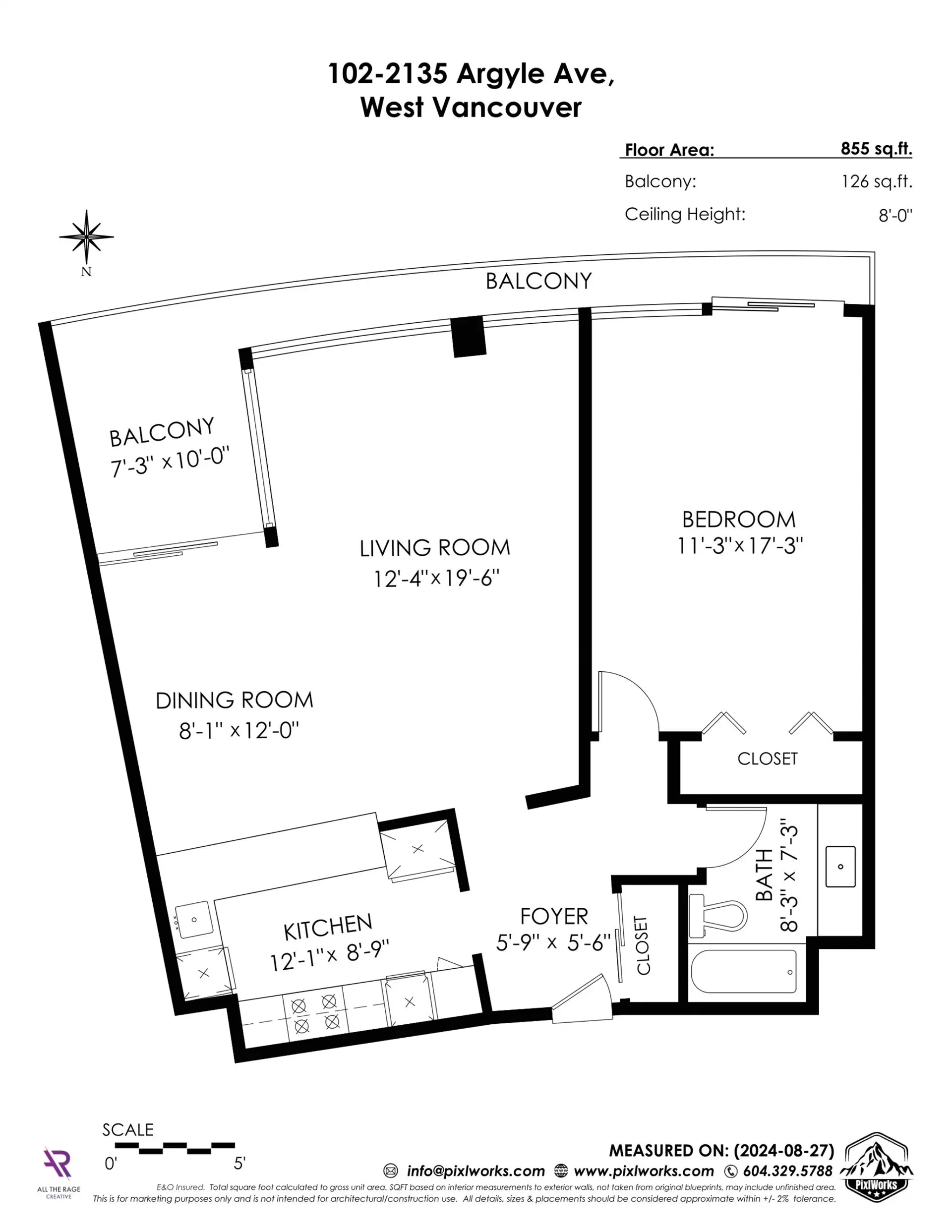 Property at #102 2135 ARGYLE AVENUE, West Vancouver, BC