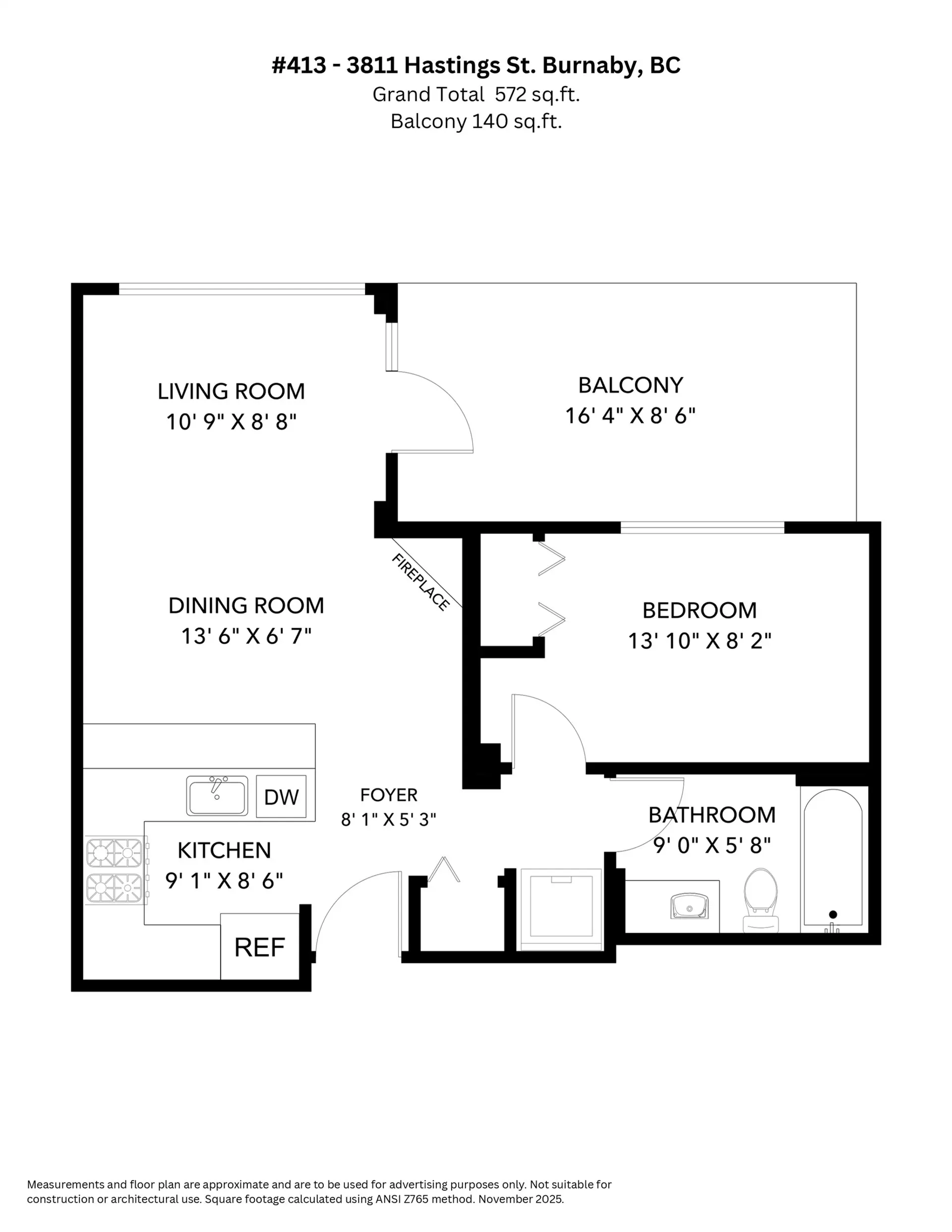 Property at #413 3811 HASTINGS STREET, Burnaby, BC