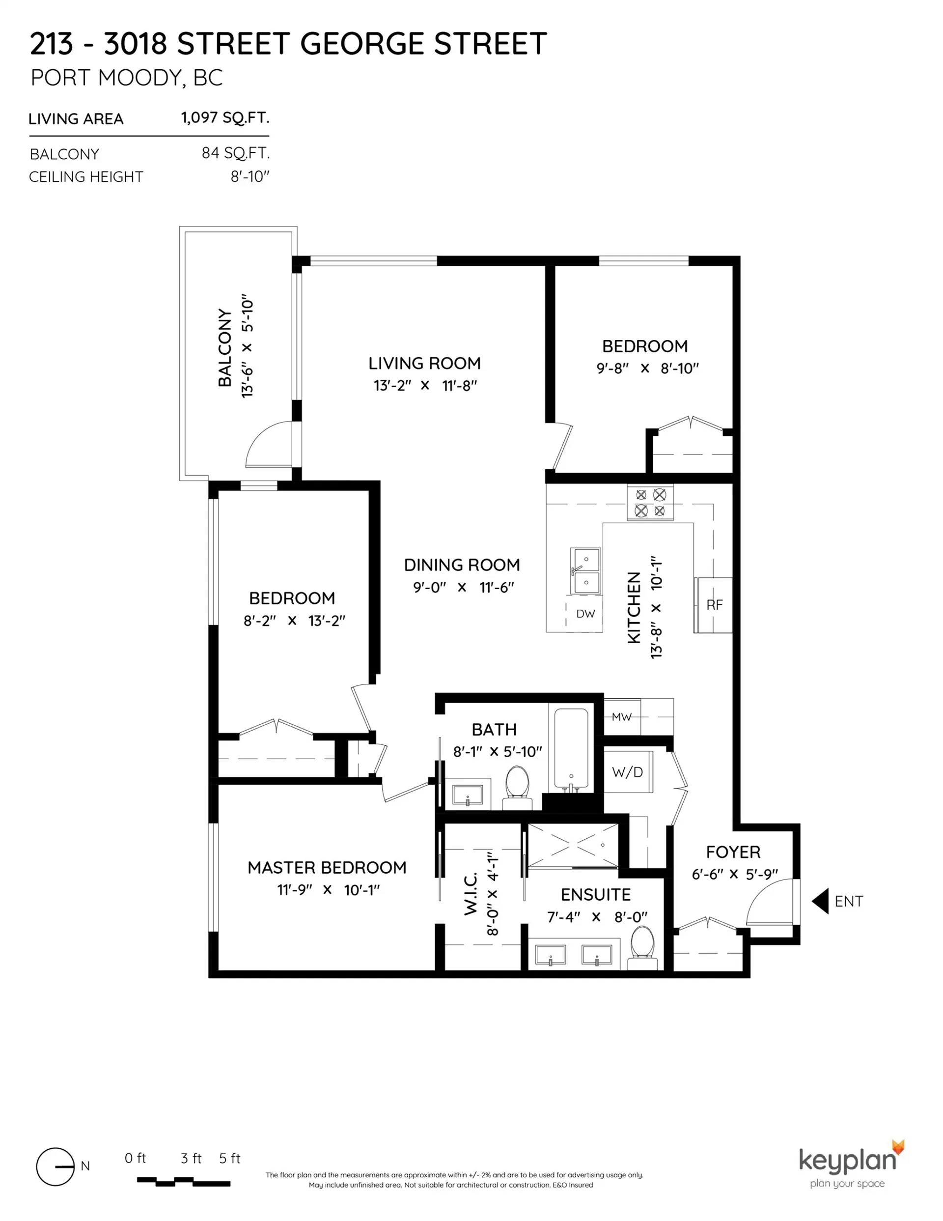 Property at #213 3018 ST GEORGE STREET, Port Moody, BC