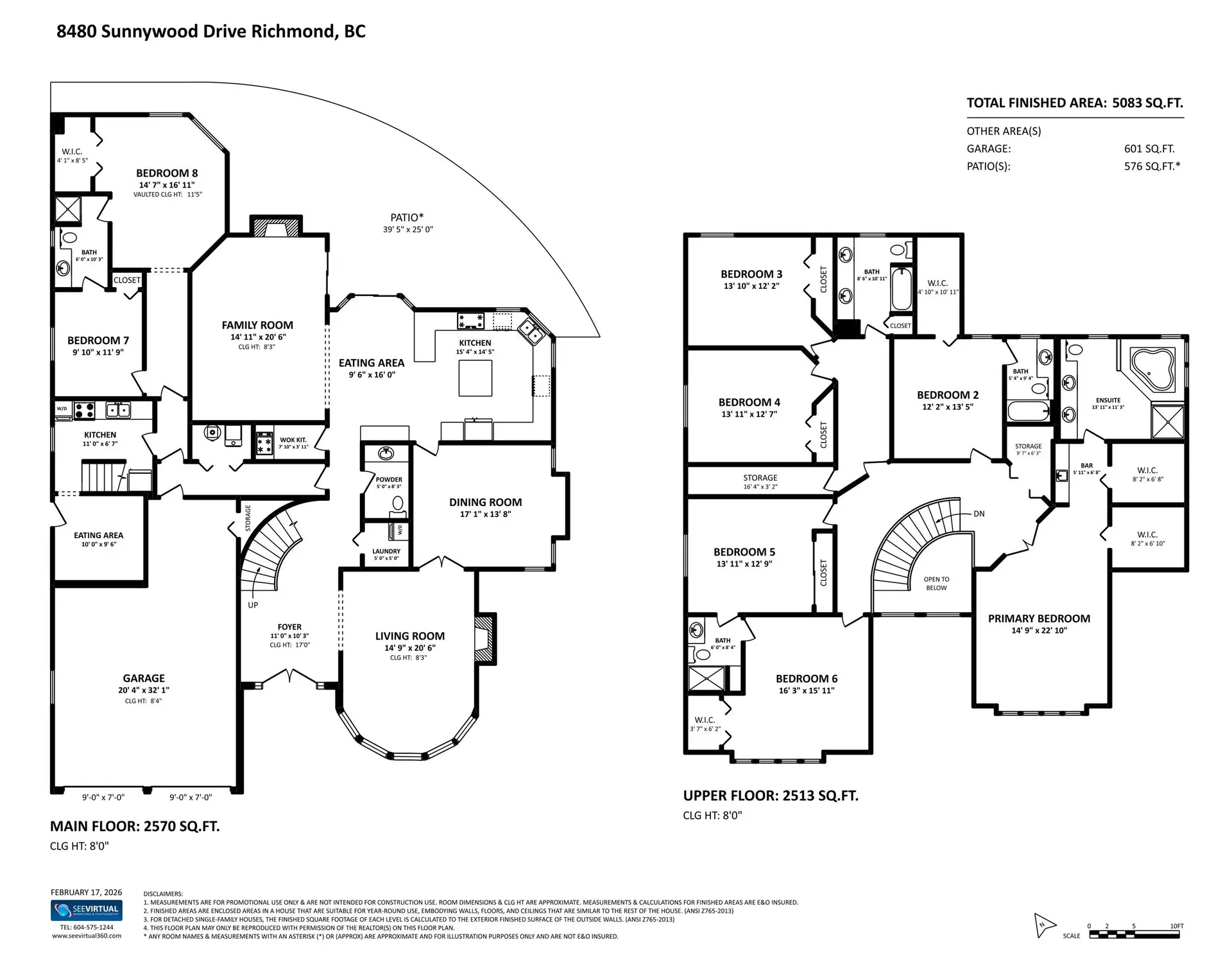 Property at 8480 Sunnywood Drive, Richmond, BC