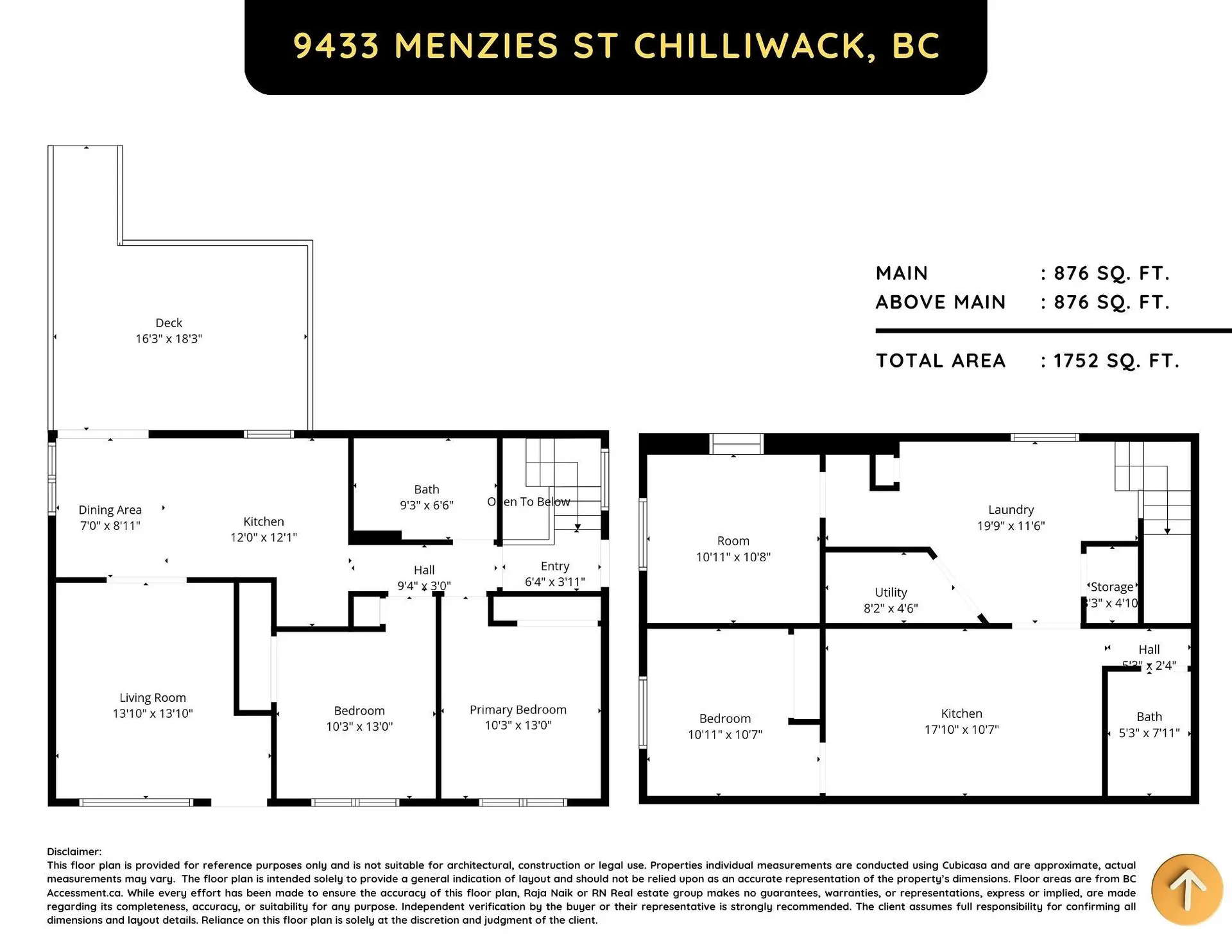Property at 9433 MENZIES STREET, Chilliwack, BC