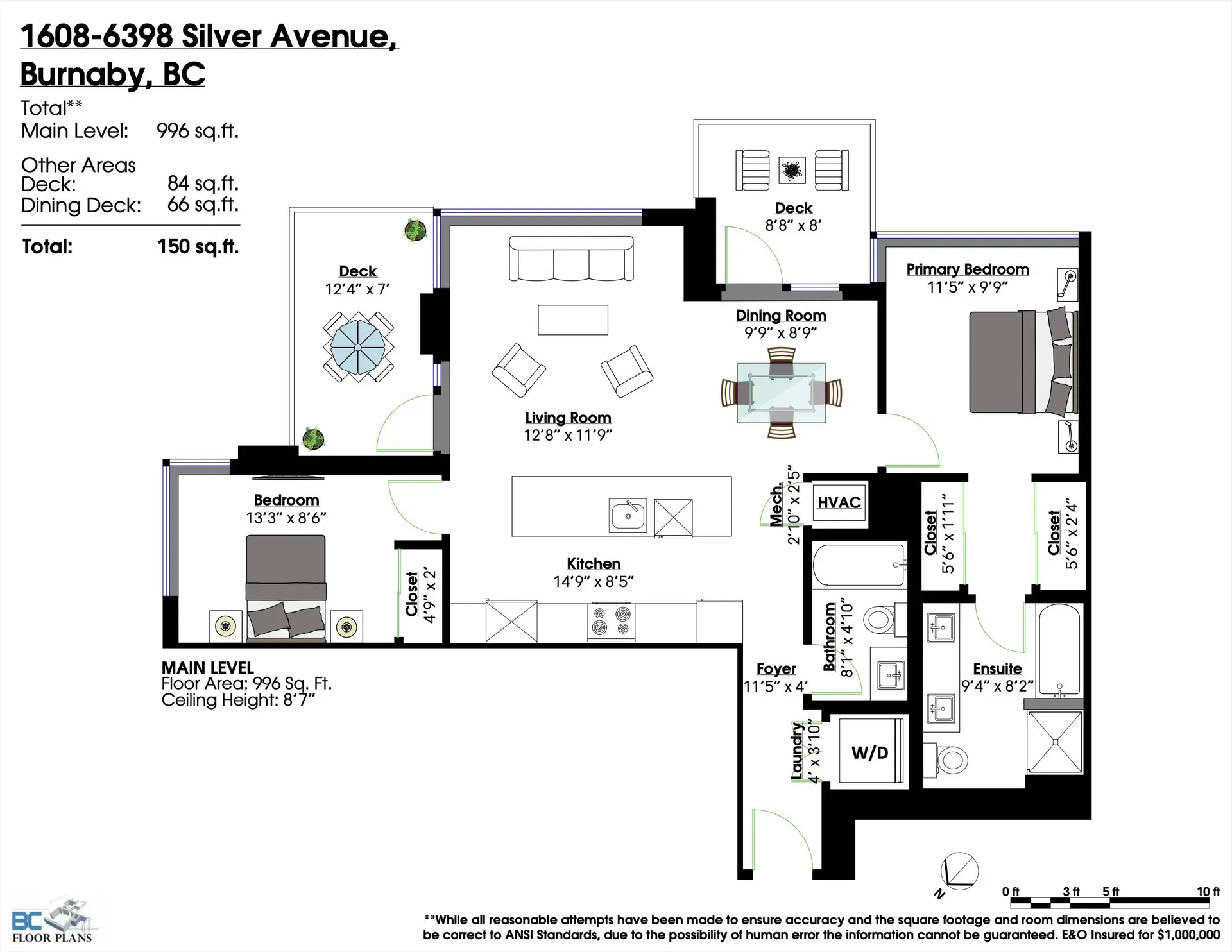 Property at #1608 6398 Silver Avenue, Burnaby, BC