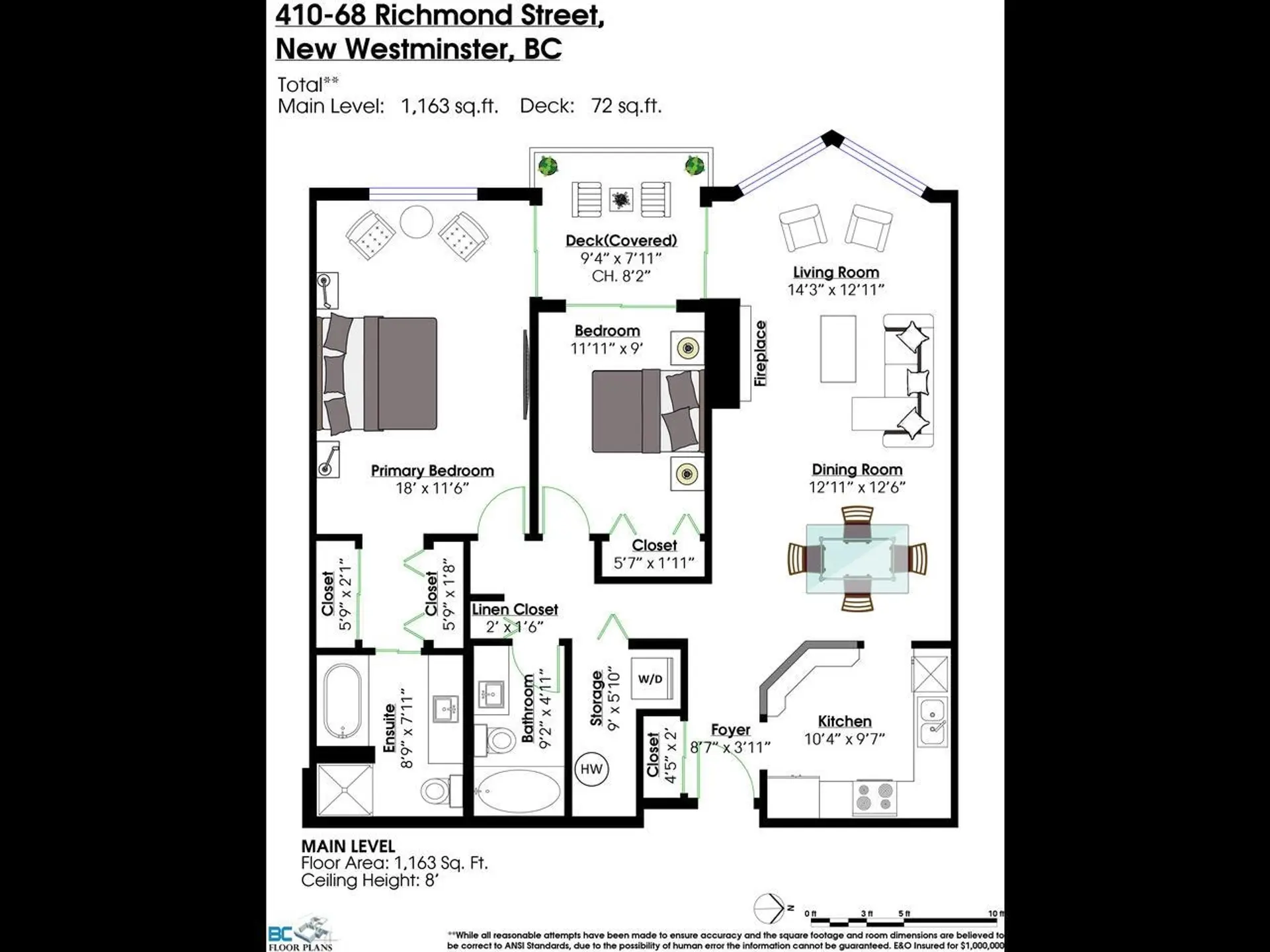 Property at #410 68 RICHMOND STREET, New Westminster, BC