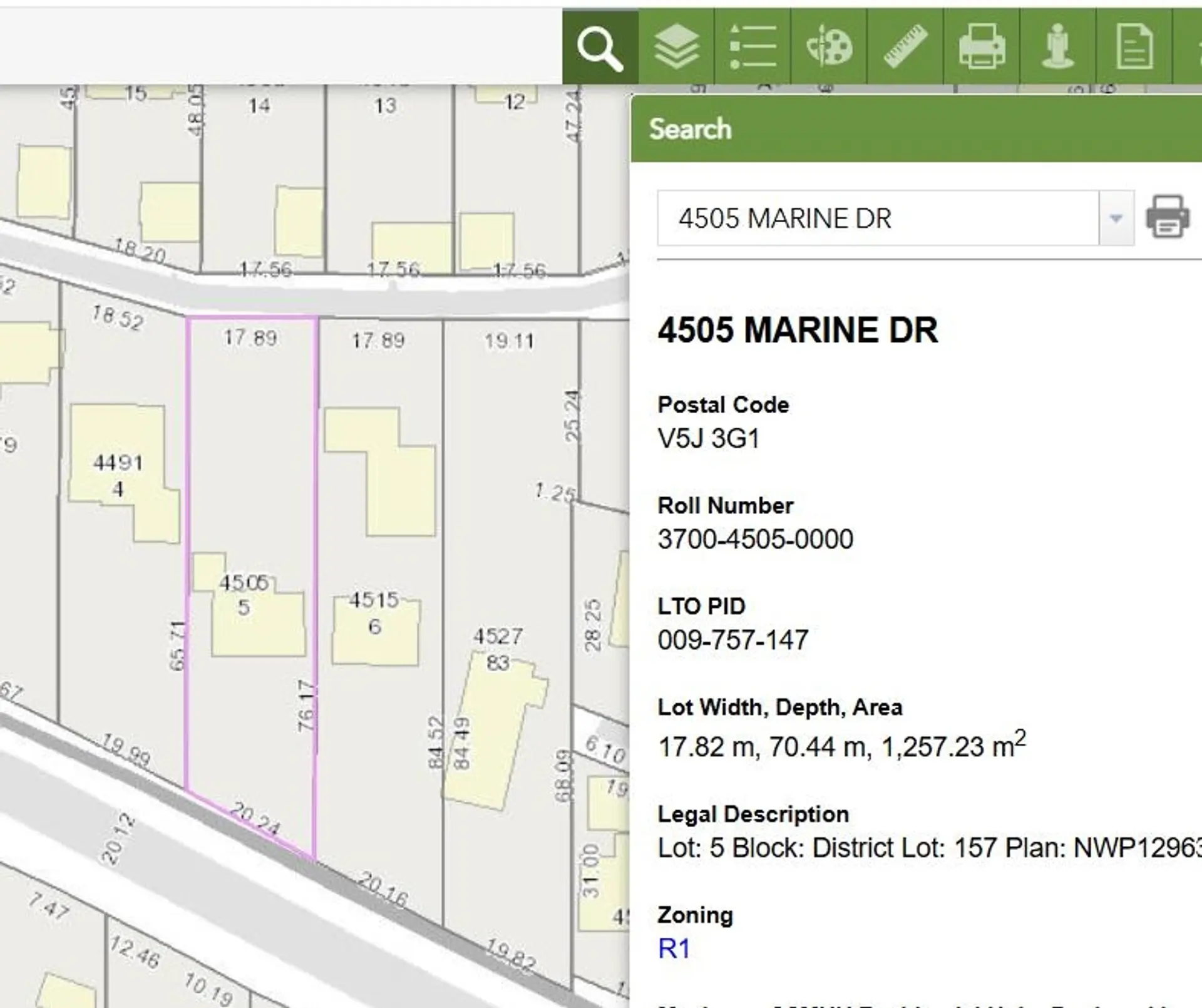 Property at 4505 MARINE DRIVE, Burnaby, BC