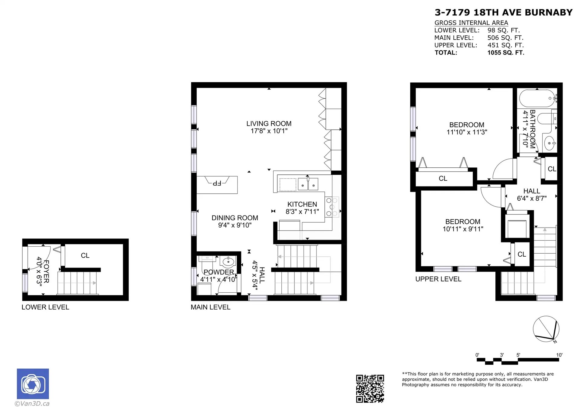Property at #3 7179 18TH AVENUE, Burnaby, BC