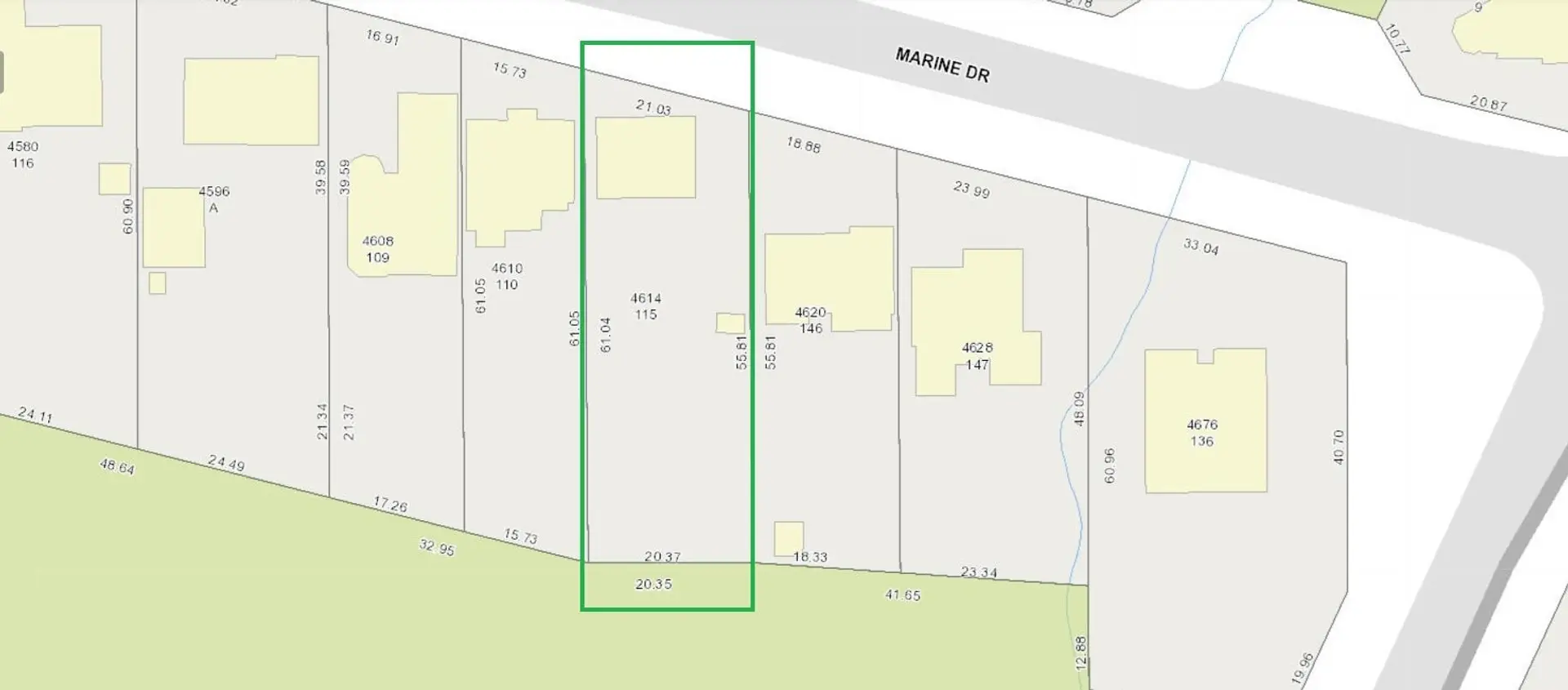 Property at 4614 MARINE DRIVE, Burnaby, BC