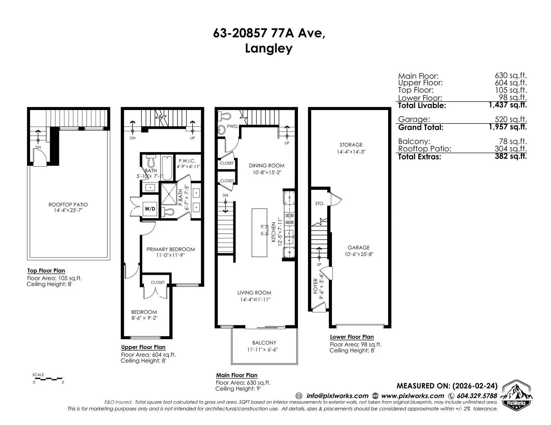 Property at #63 20857 77a Avenue, Langley, BC