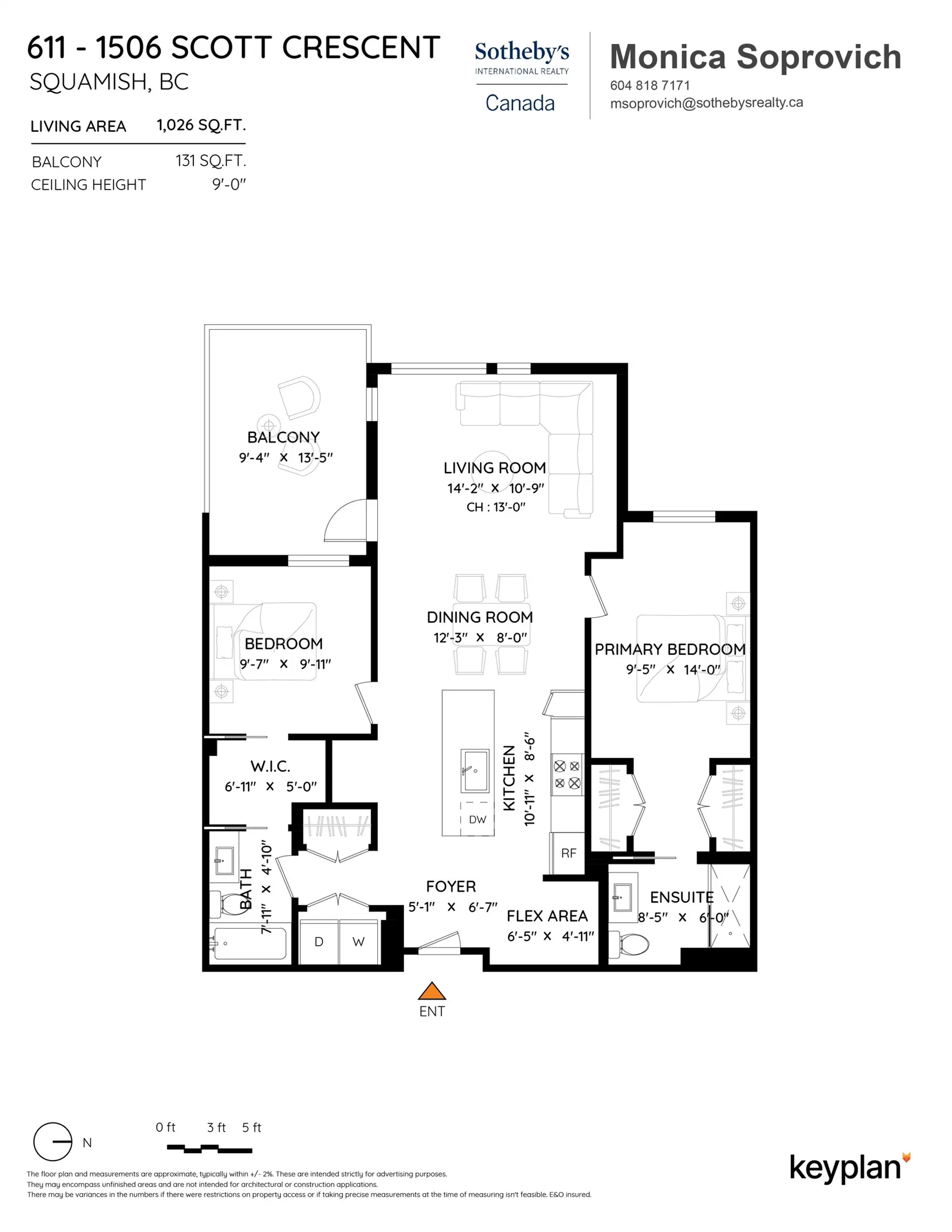 Property at #611 1506 SCOTT CRESCENT, Squamish, BC