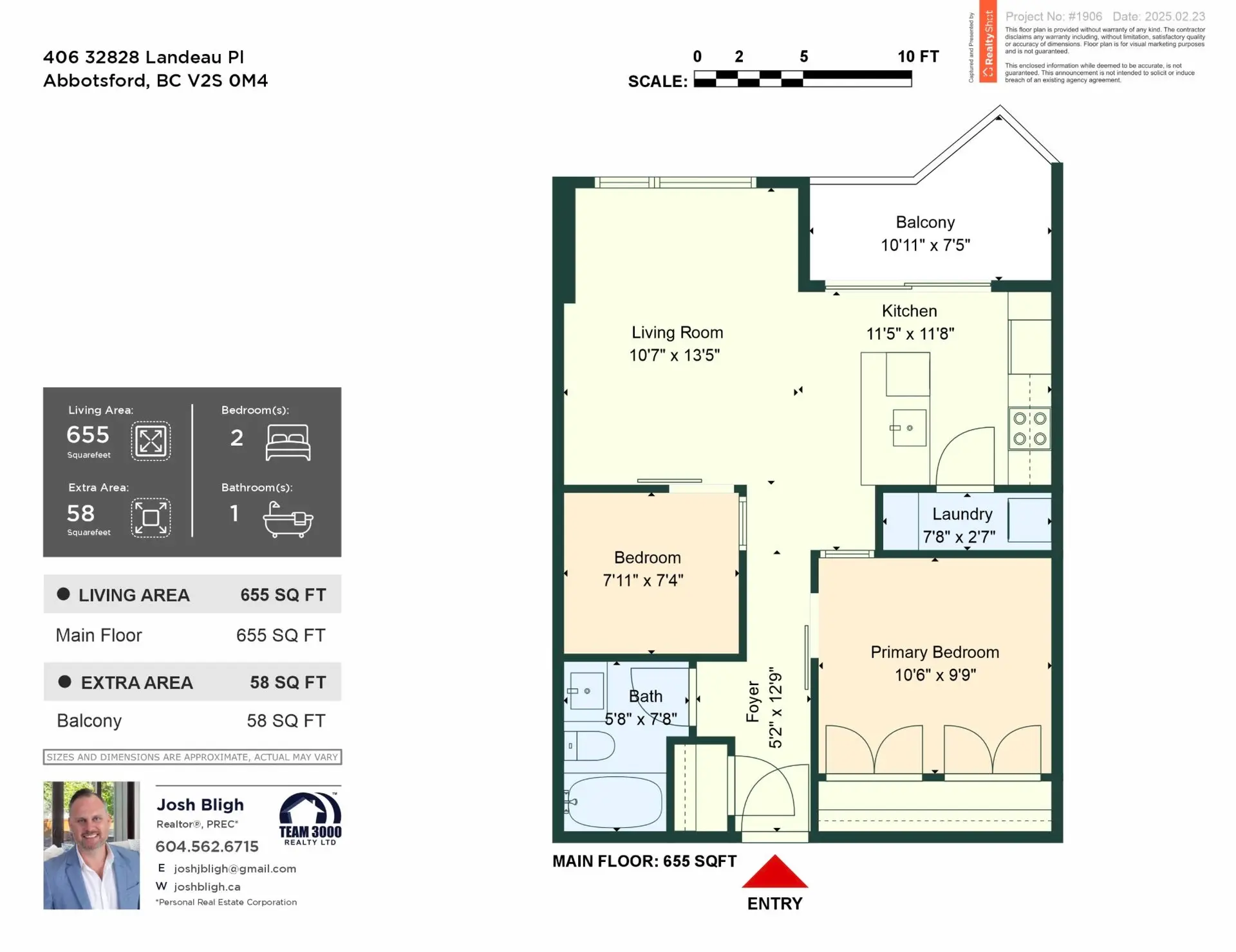 Property at #406 32828 LANDEAU PLACE, Abbotsford, BC