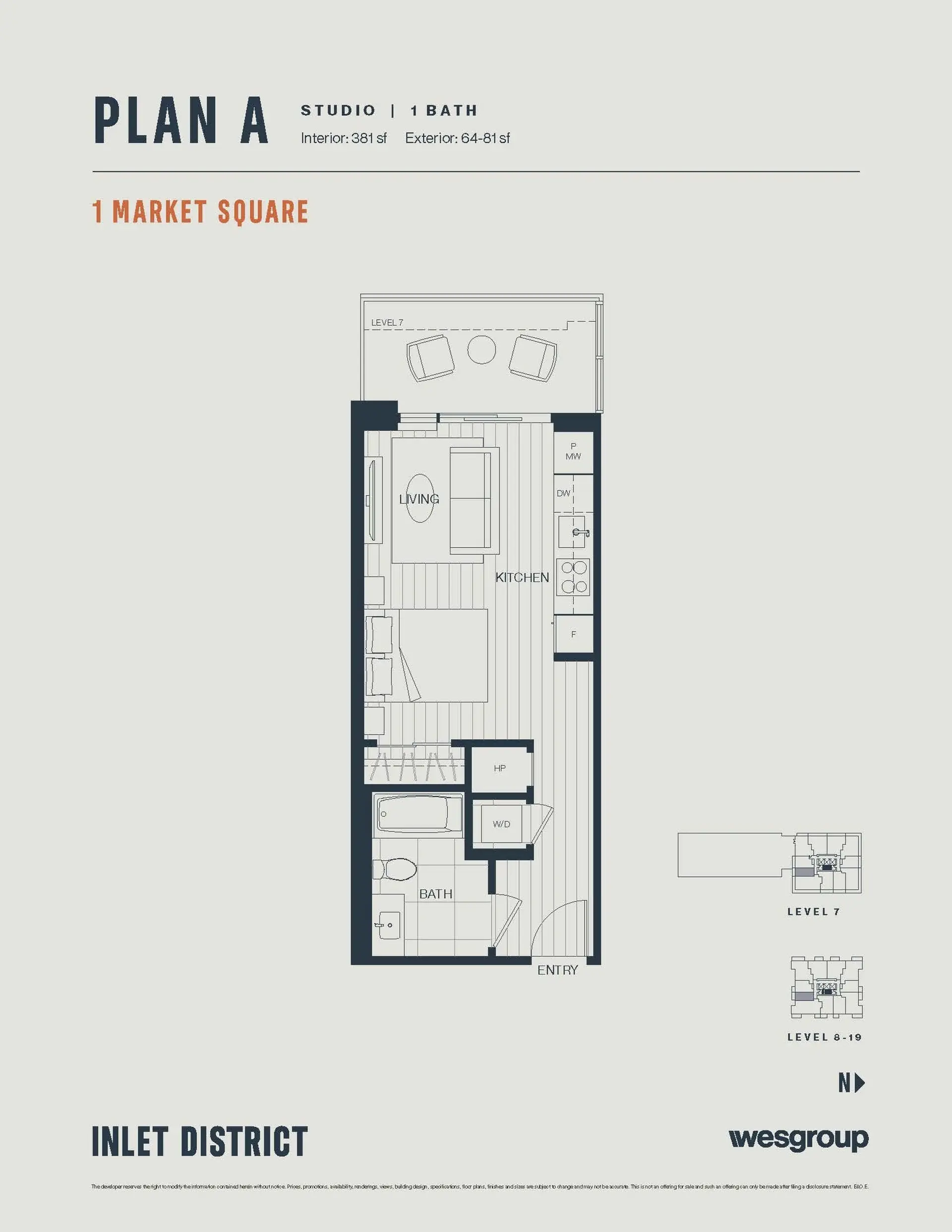 Property at #803 220 GUILDFORD DRIVE, Port Moody, BC