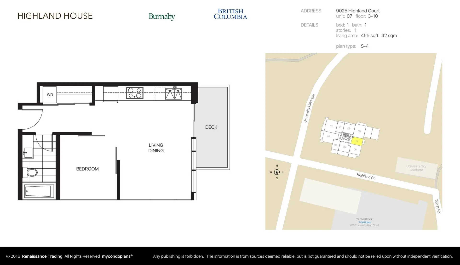 Property at #507 9025 HIGHLAND COURT, Burnaby, BC