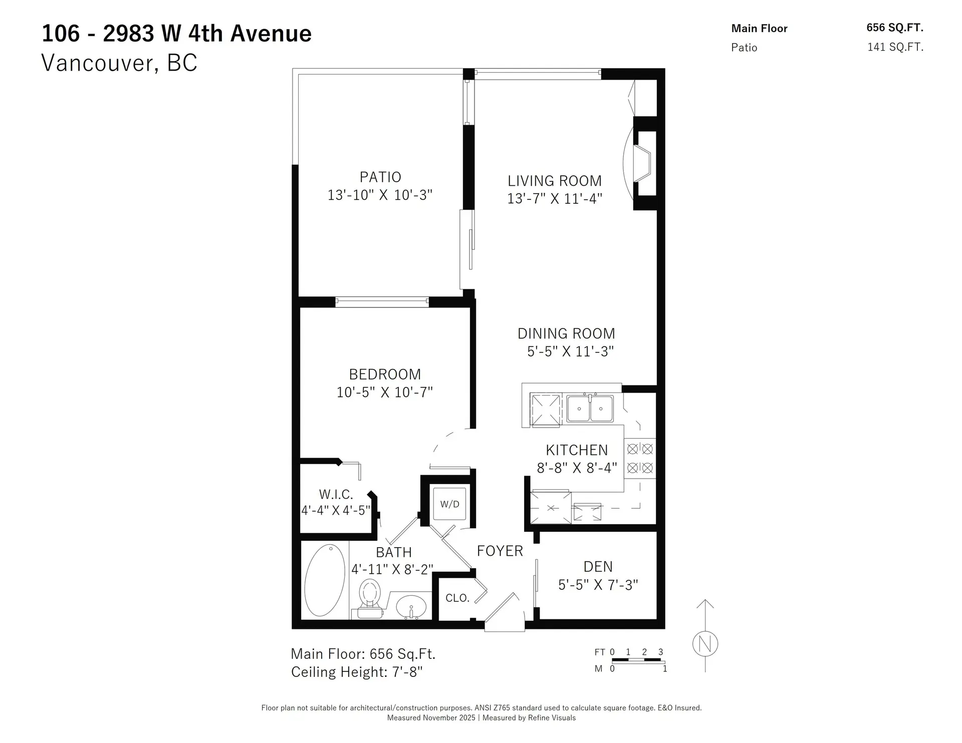 Property at #106 2983 W 4TH AVENUE, Vancouver, BC