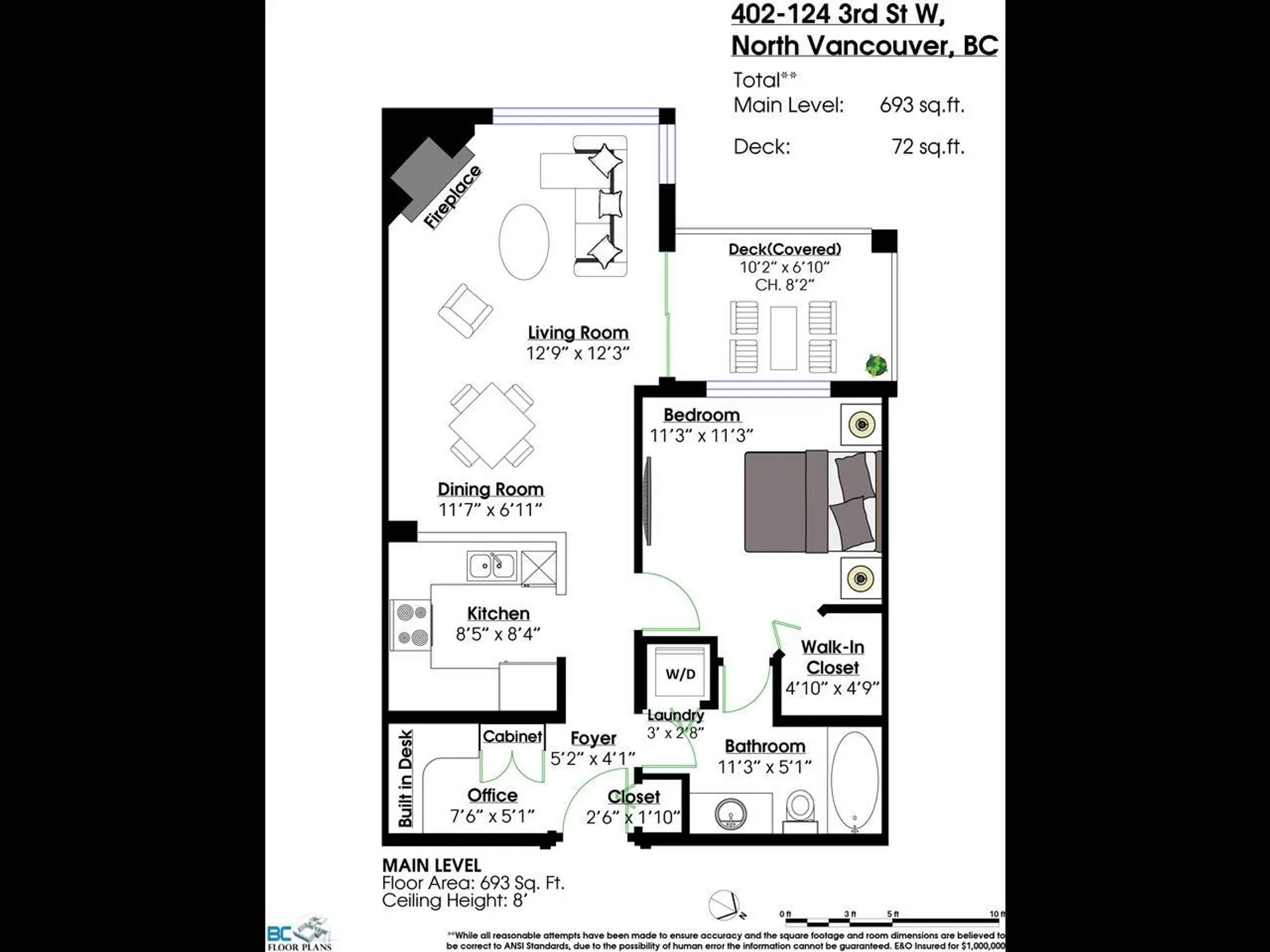 Property at #402 124 W 3RD STREET, North Vancouver, BC