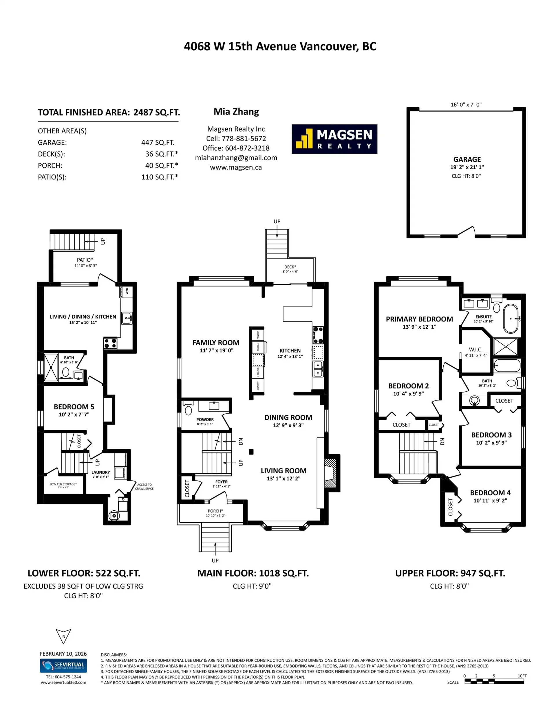 Property at 4068 W 15th Avenue, Vancouver, BC