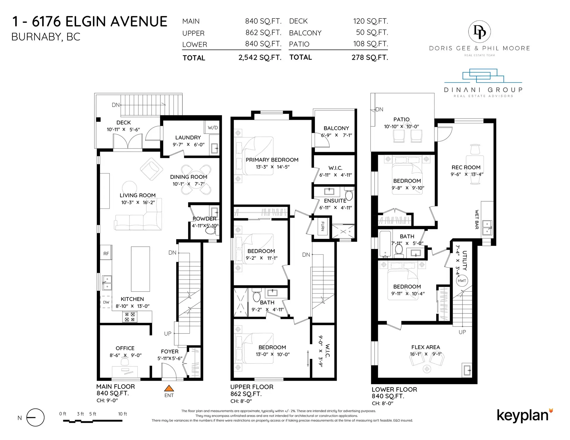 Property at #1 6176 Elgin Avenue, Burnaby, BC