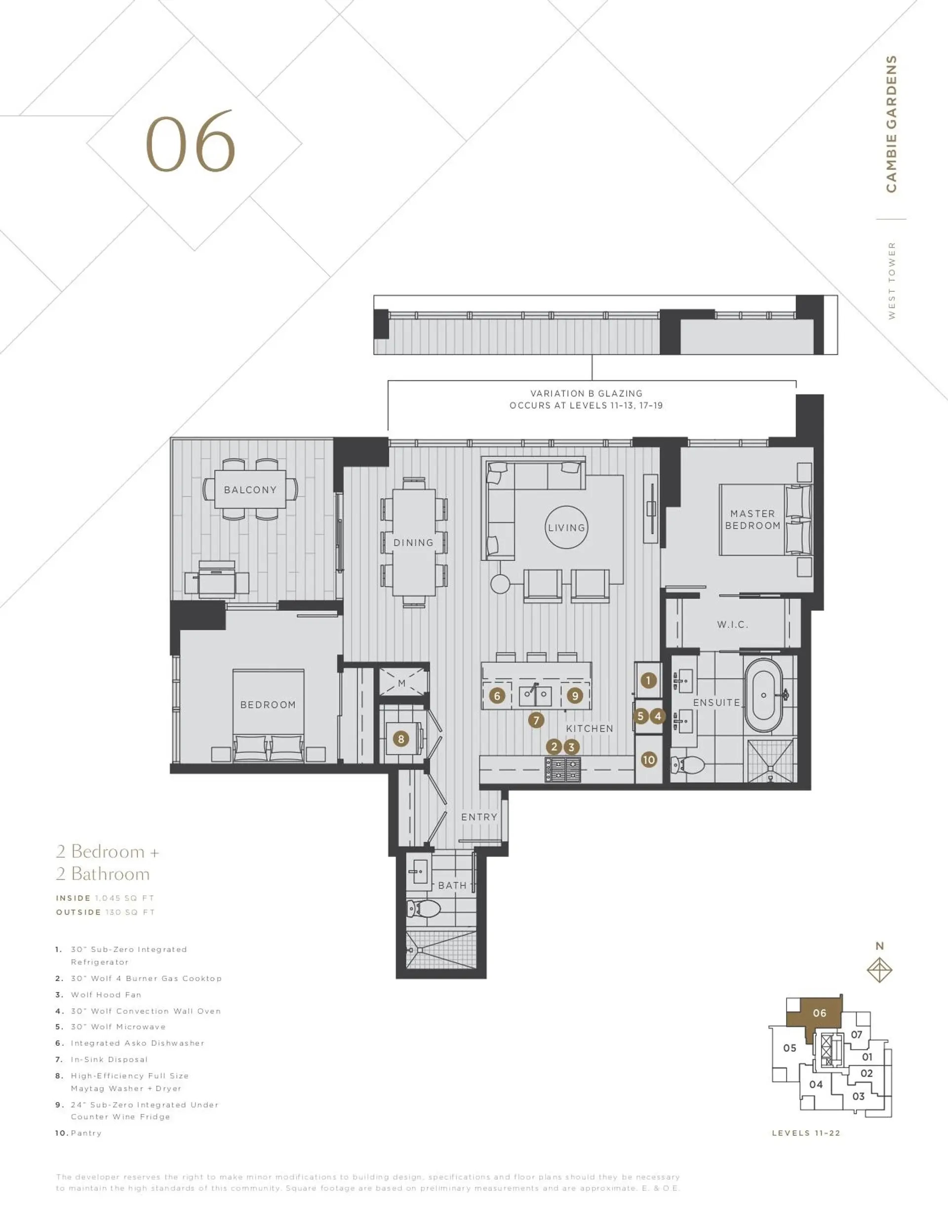 Property at #1506 7418 PAULSON STREET, Vancouver, BC