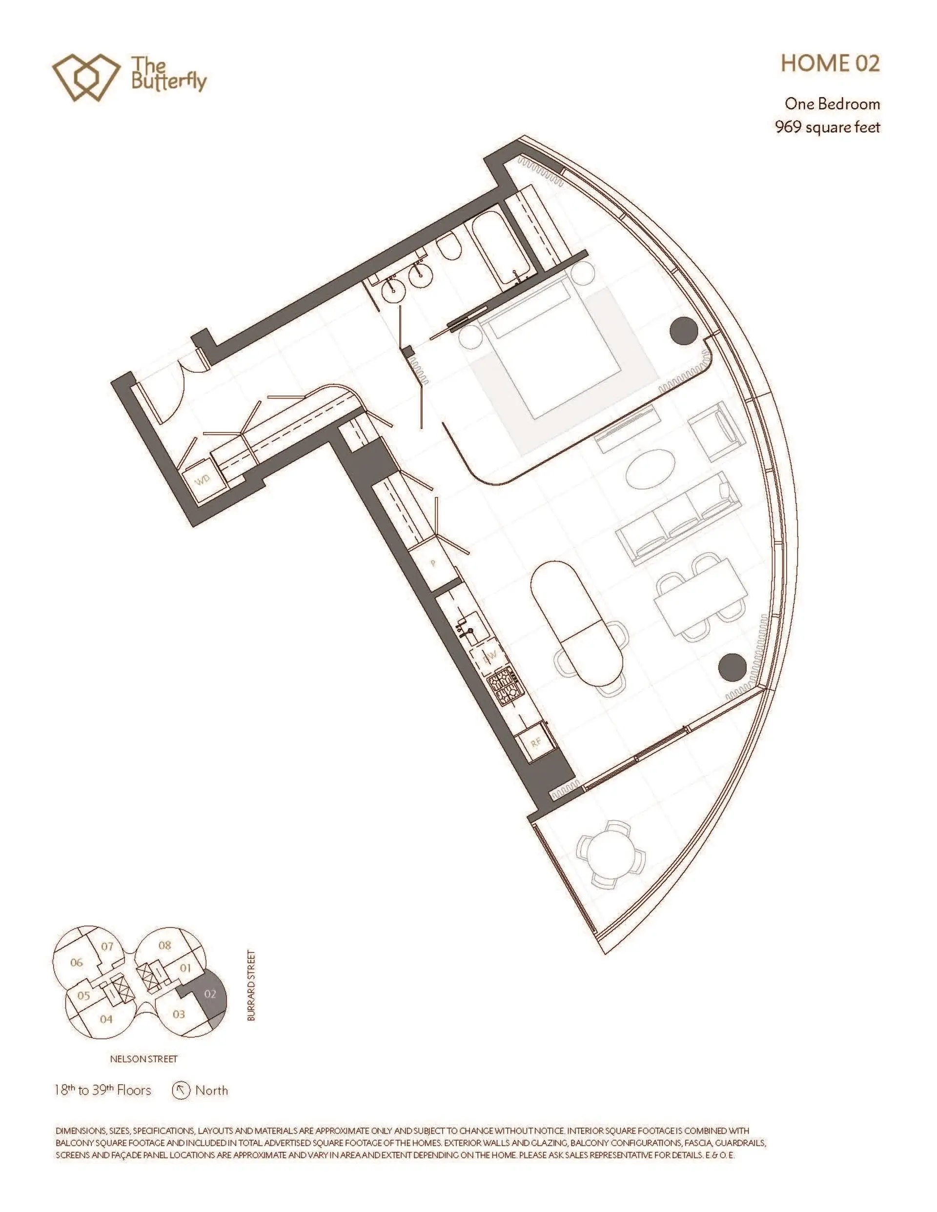 Property at #2602 1033 NELSON STREET, Vancouver, BC