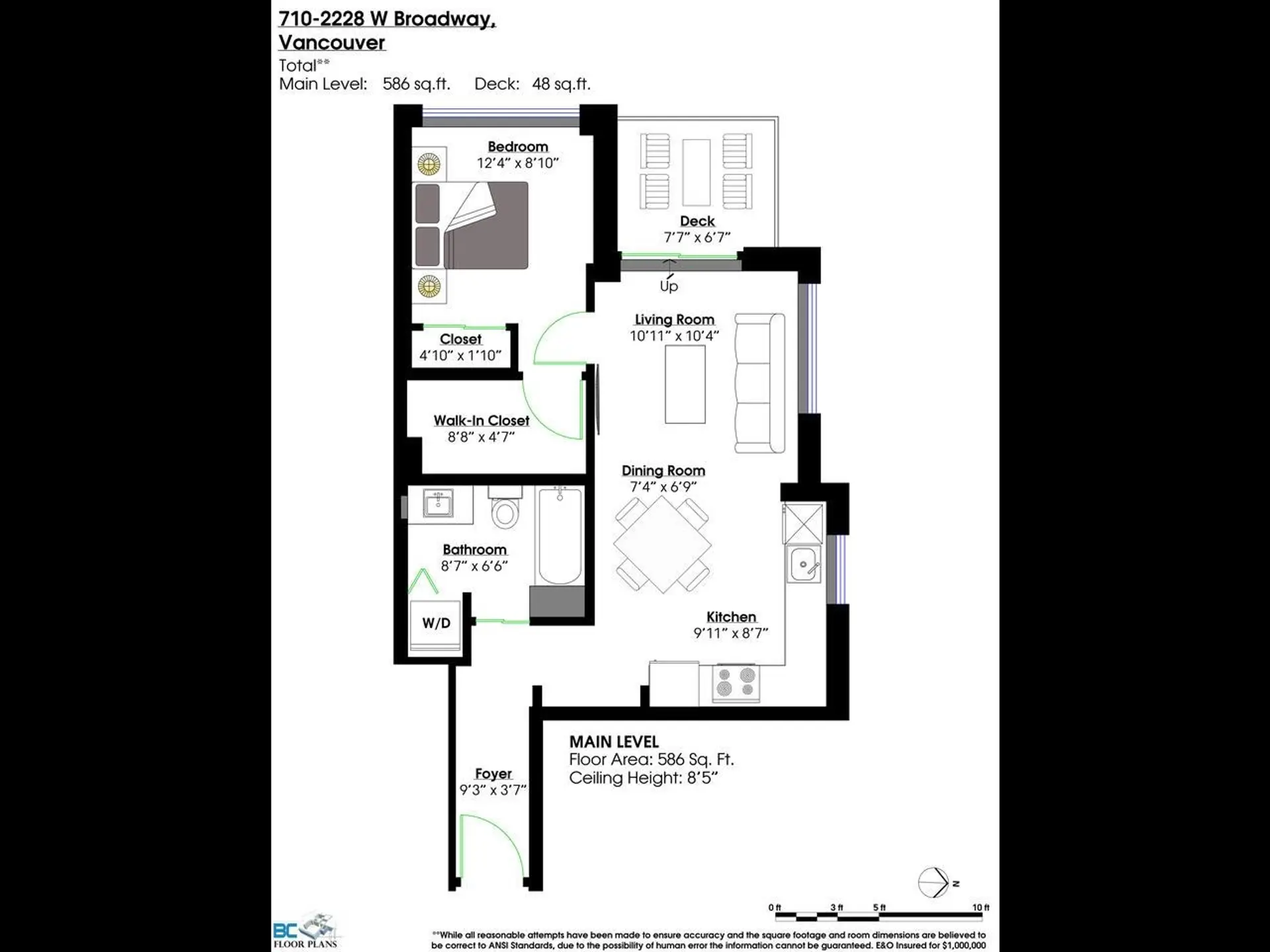 Property at #710 2228 W BROADWAY, Vancouver, BC