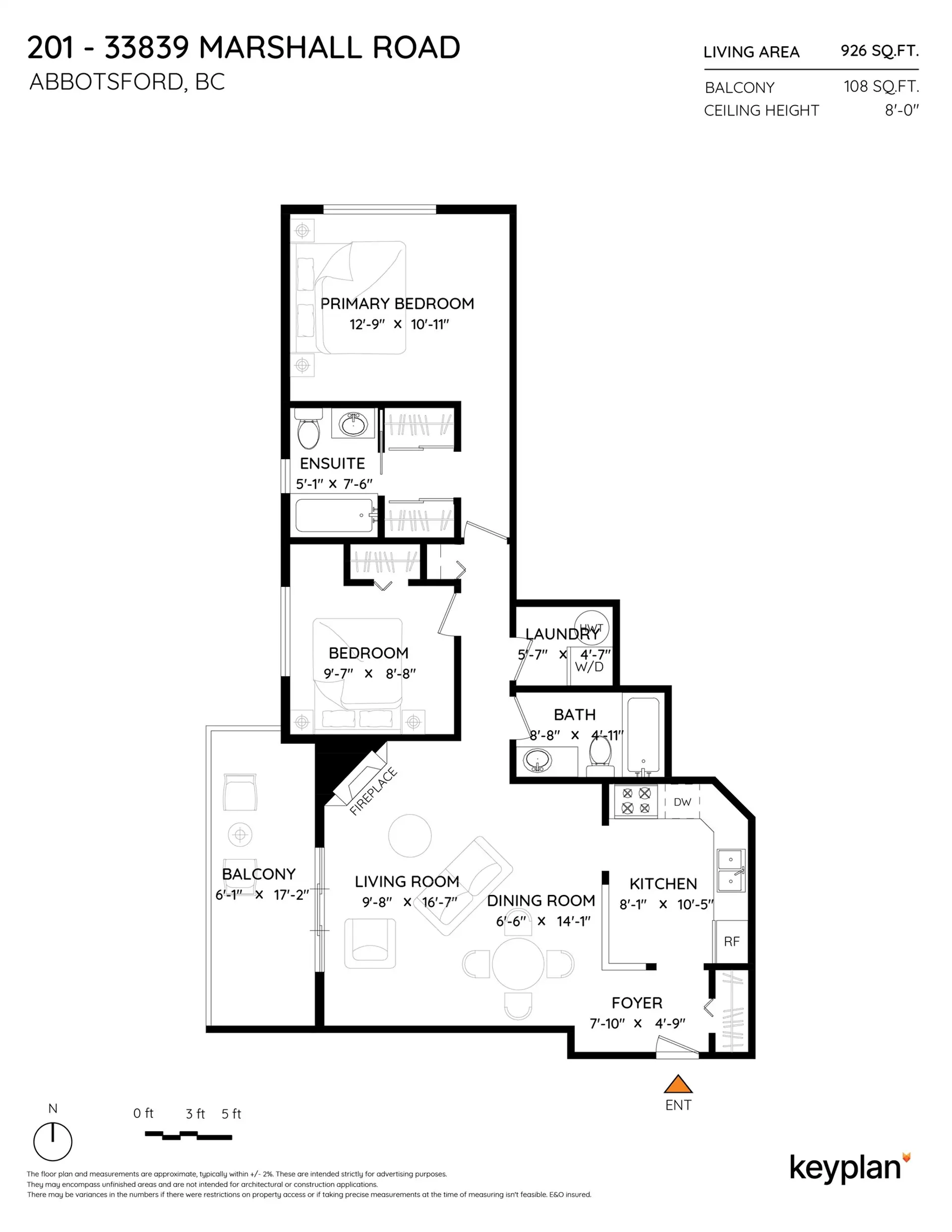 Property at #201 33839 MARSHALL ROAD, Abbotsford, BC
