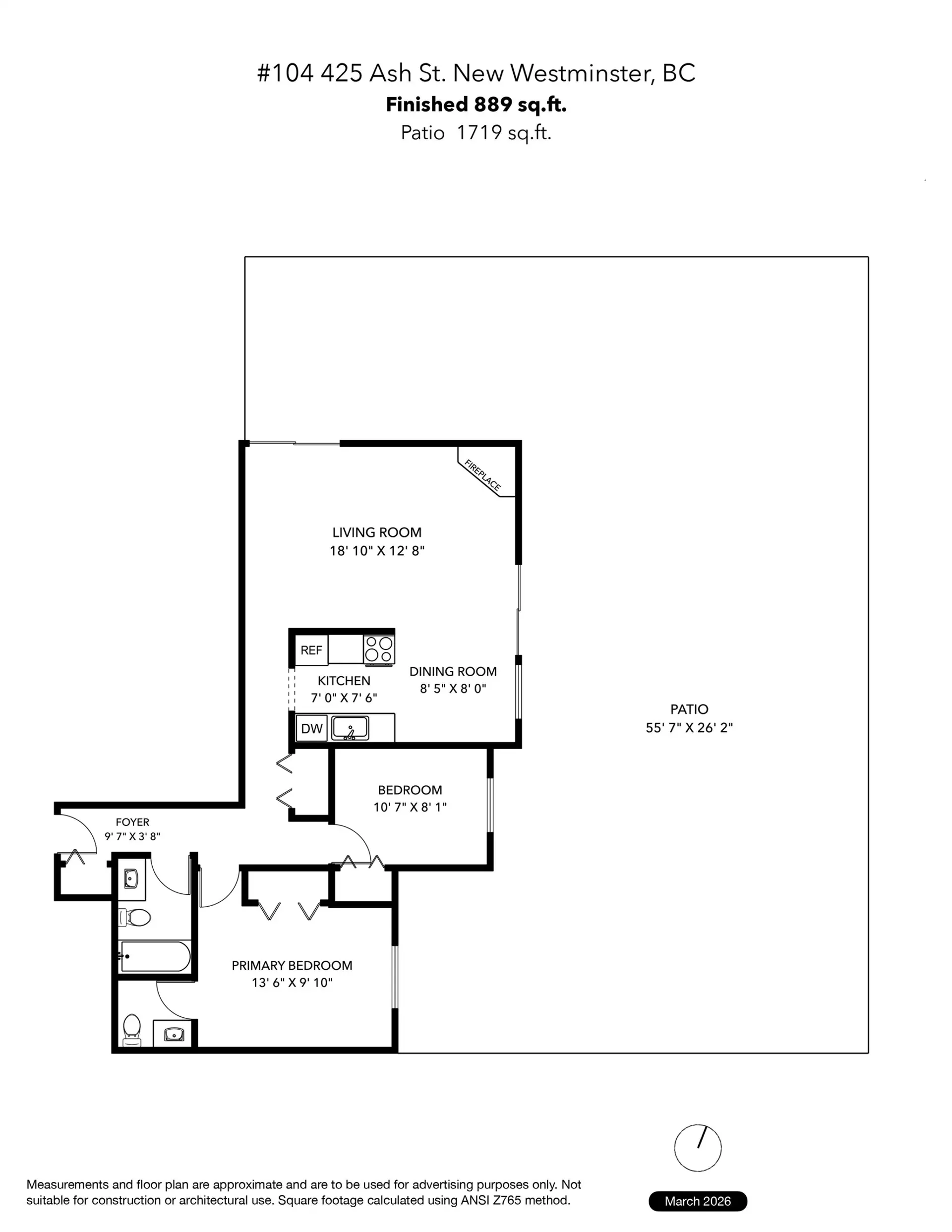 Property at #104 425 ASH STREET, New Westminster, BC
