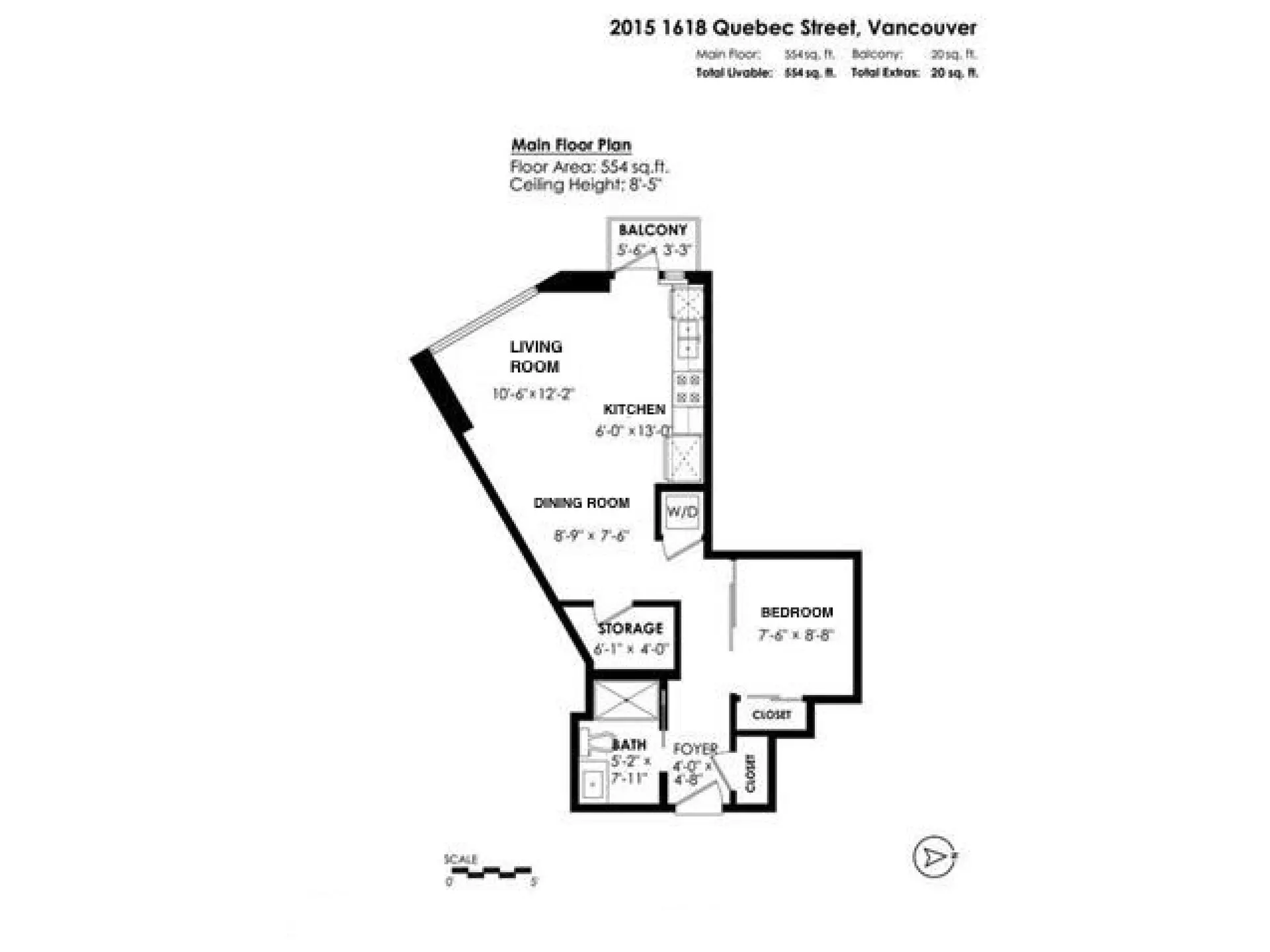 Property at #2015 1618 QUEBEC STREET, Vancouver, BC